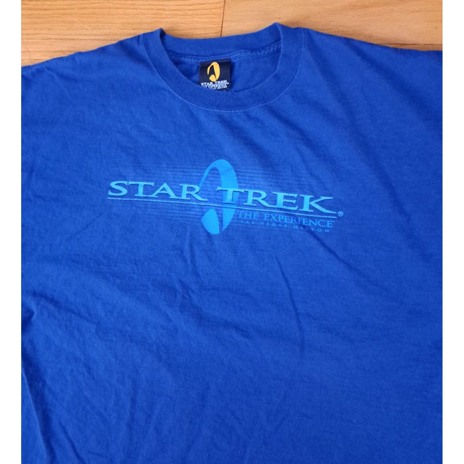 Vintage VINTAGE Star Trek The Experience XXL Blue T-Shirt Unisex Adults Short Sleeve 2XL Sci-fi Star Trek Shirt Mens/Womens Size US XXL / EU 58 / 5 - 2 Thumbnail