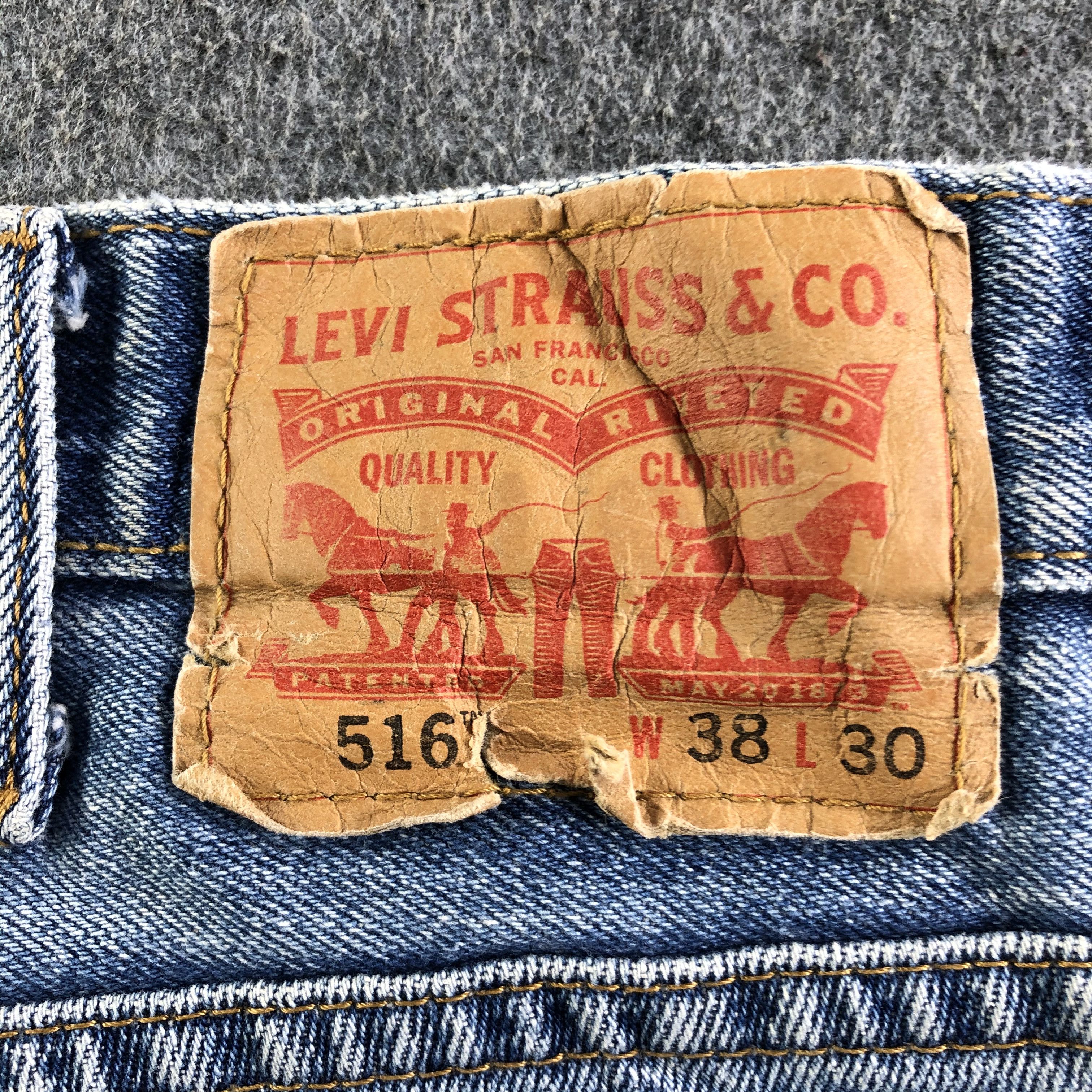 Levi's Vintage Levis 516 Jeans-J4321 Size US 37 - 5 Thumbnail