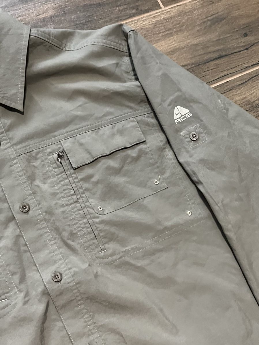 Nike × Nike ACG × Vintage Vintage Nike ACG Button Up Shirt Size US L / EU 52-54 / 3 - 2 Thumbnail