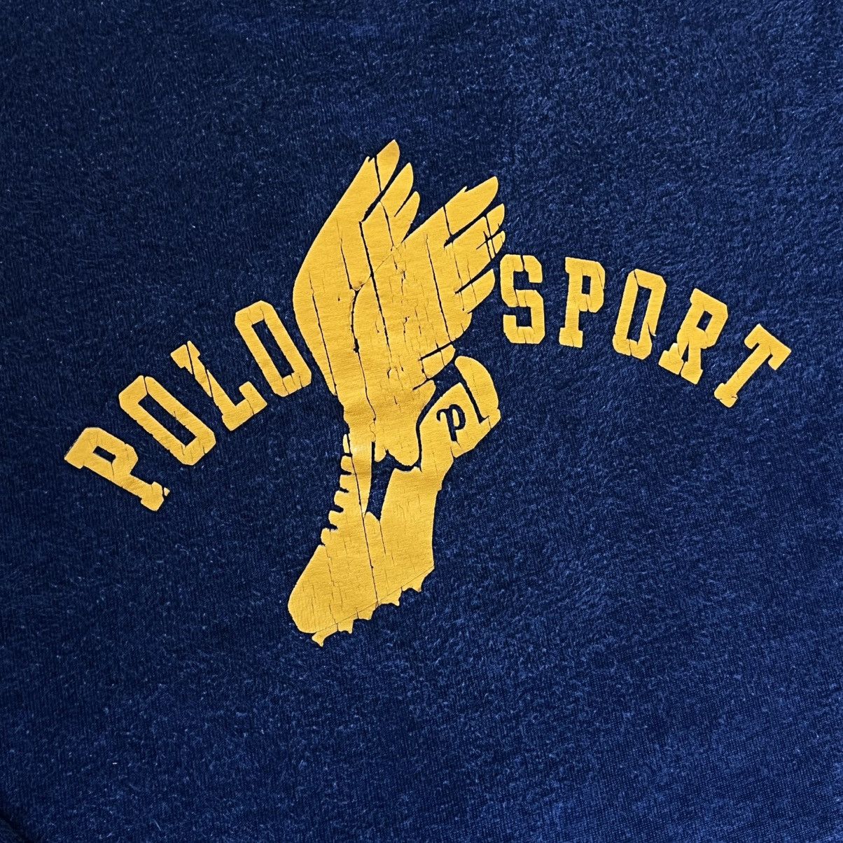 Polo Ralph Lauren Vintage 2000s Polo Ralph Lauren Sport P Wing Longsleeve Tee Size US L / EU 52-54 / 3 - 4 Thumbnail