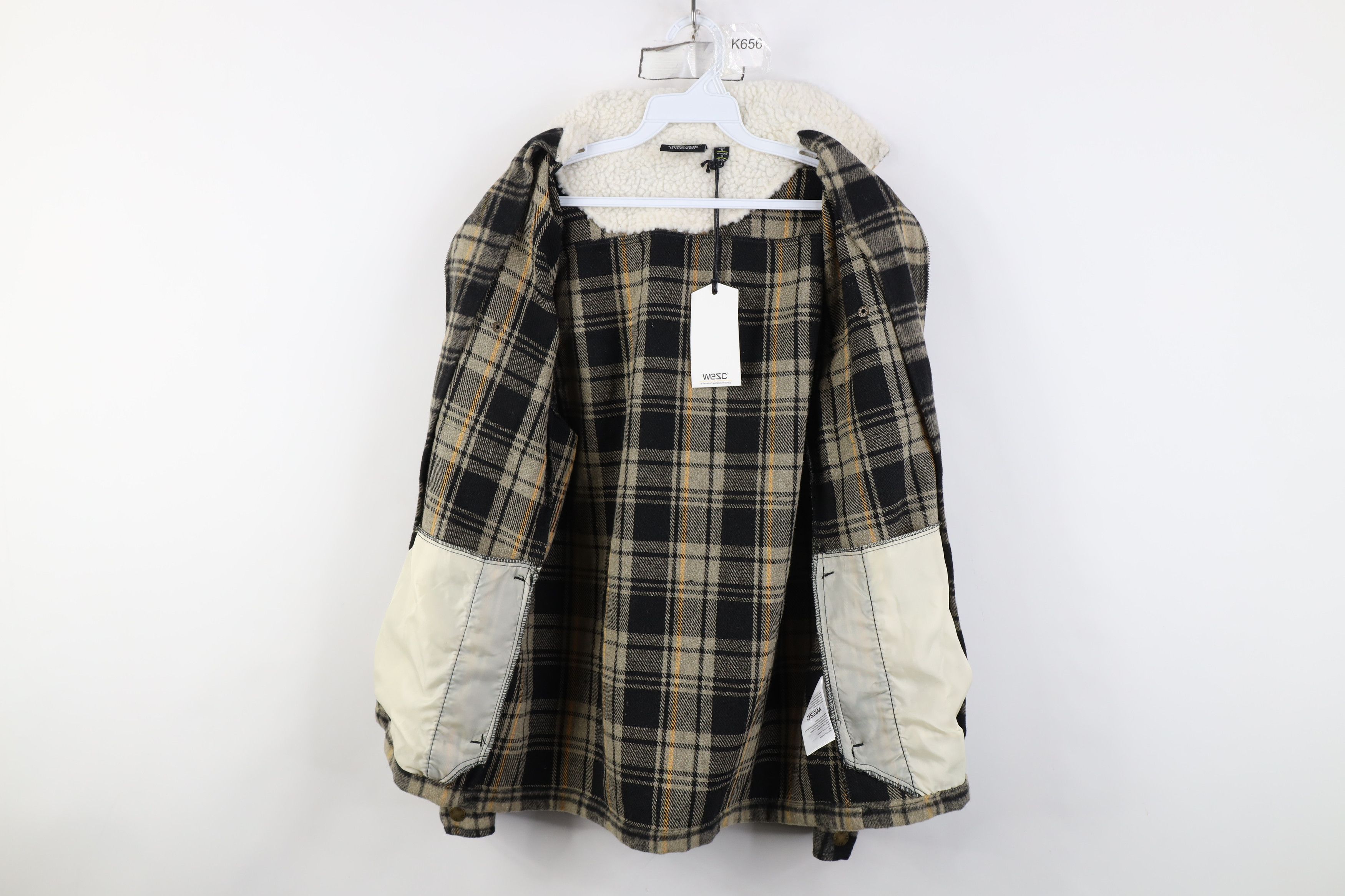 Vintage New WESC We Are the Superlative Conspiracy Shirt Jacket Jac Size US S / EU 44-46 / 1 - 10 Thumbnail