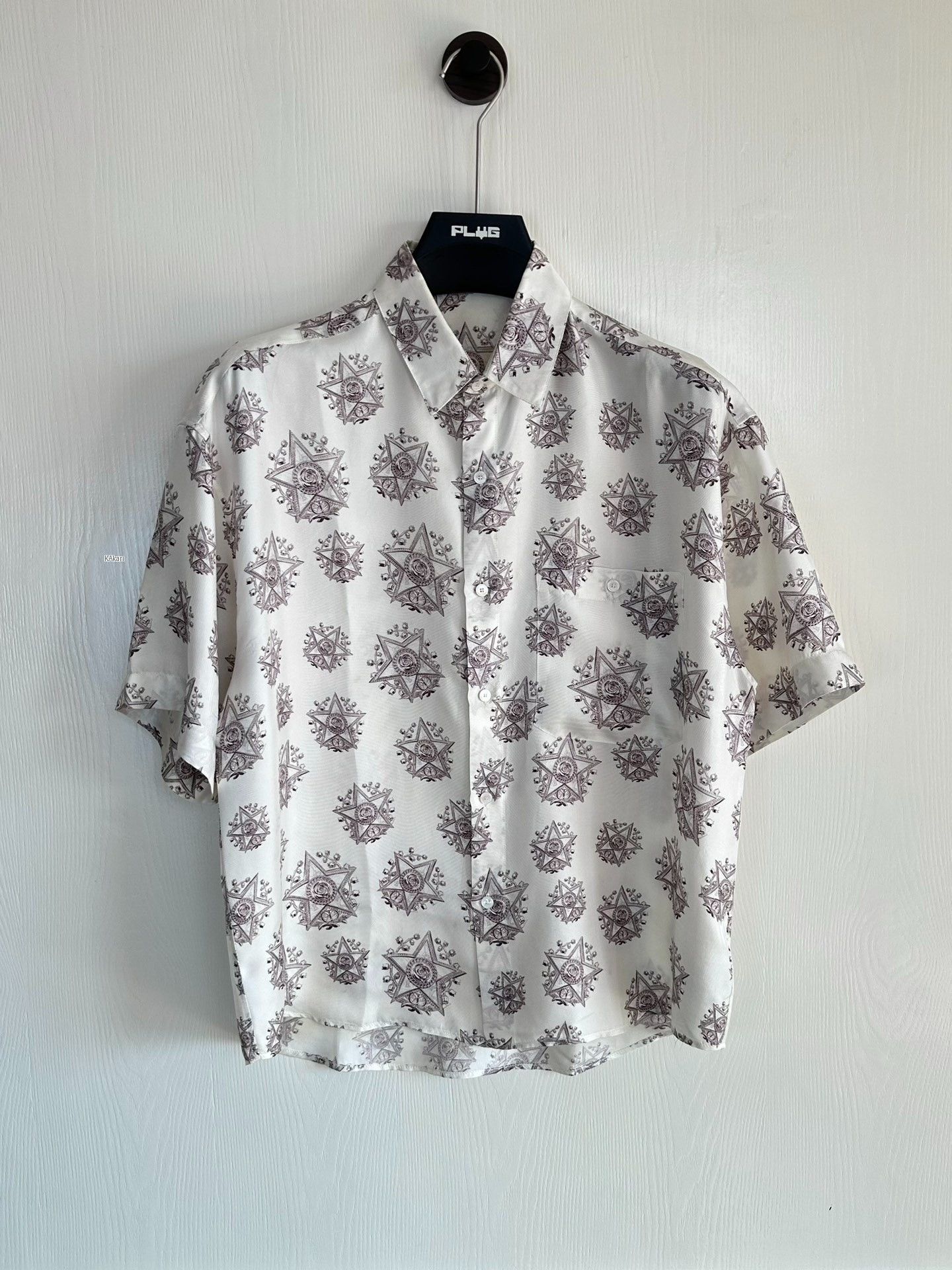 Dior Dior Devil's Eye Pentagram Short Sleeve Shirt Size US M / EU 48-50 / 2 - 1 Thumbnail