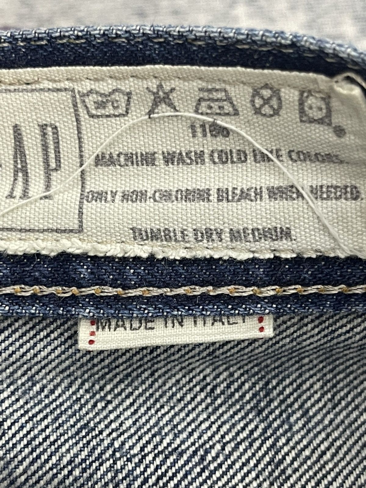 Gap Rare Gap 1969 Fly Button Selvedge Denim Size US 32 / EU 48 - 13 Thumbnail