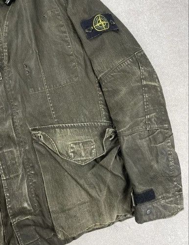 Stone Island Stone island vintage archive military jacket Size US L / EU 52-54 / 3 - 3 Thumbnail