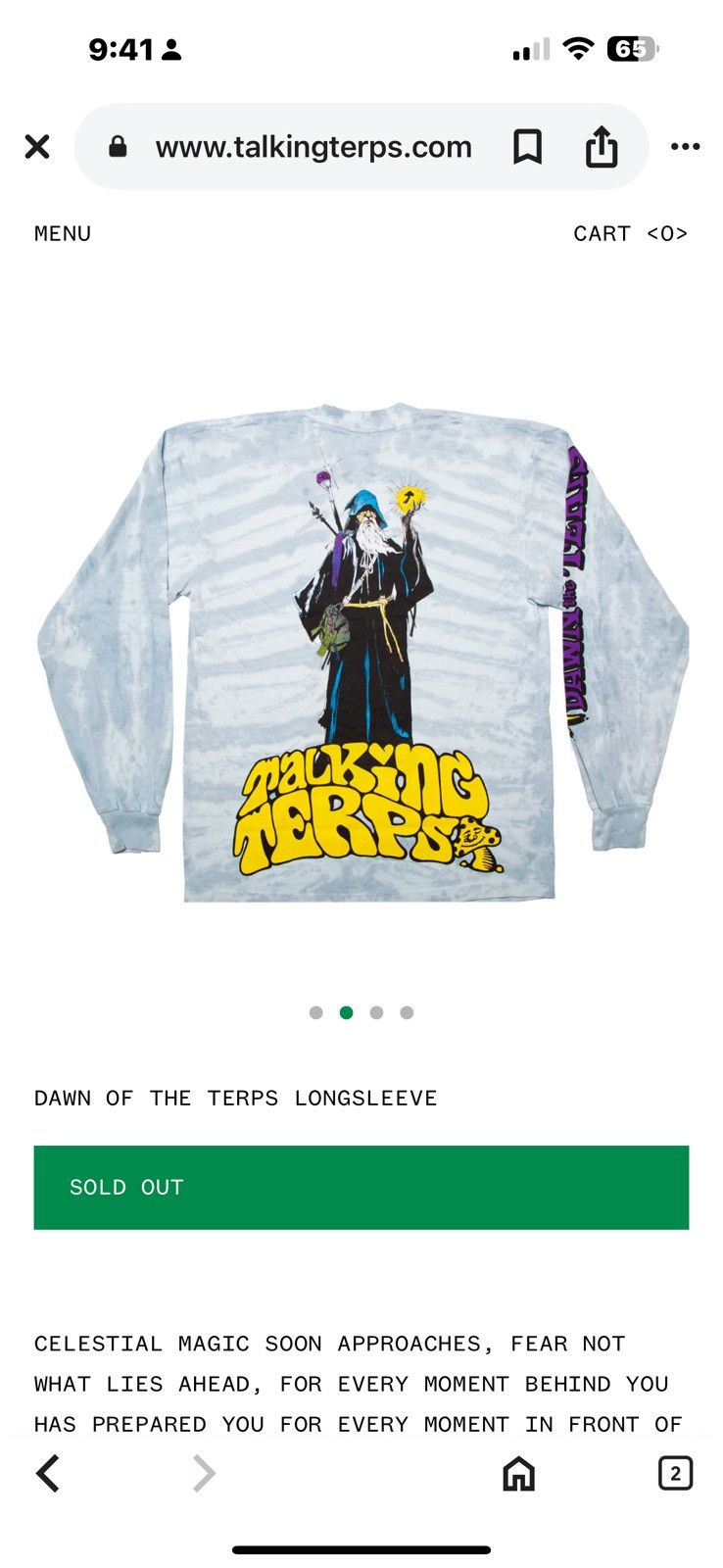 Talking Terps Talking Terps “Dawn of the Terps” LS Tee Sz S Rare 2021 Size US S / EU 44-46 / 1 - 2 Thumbnail