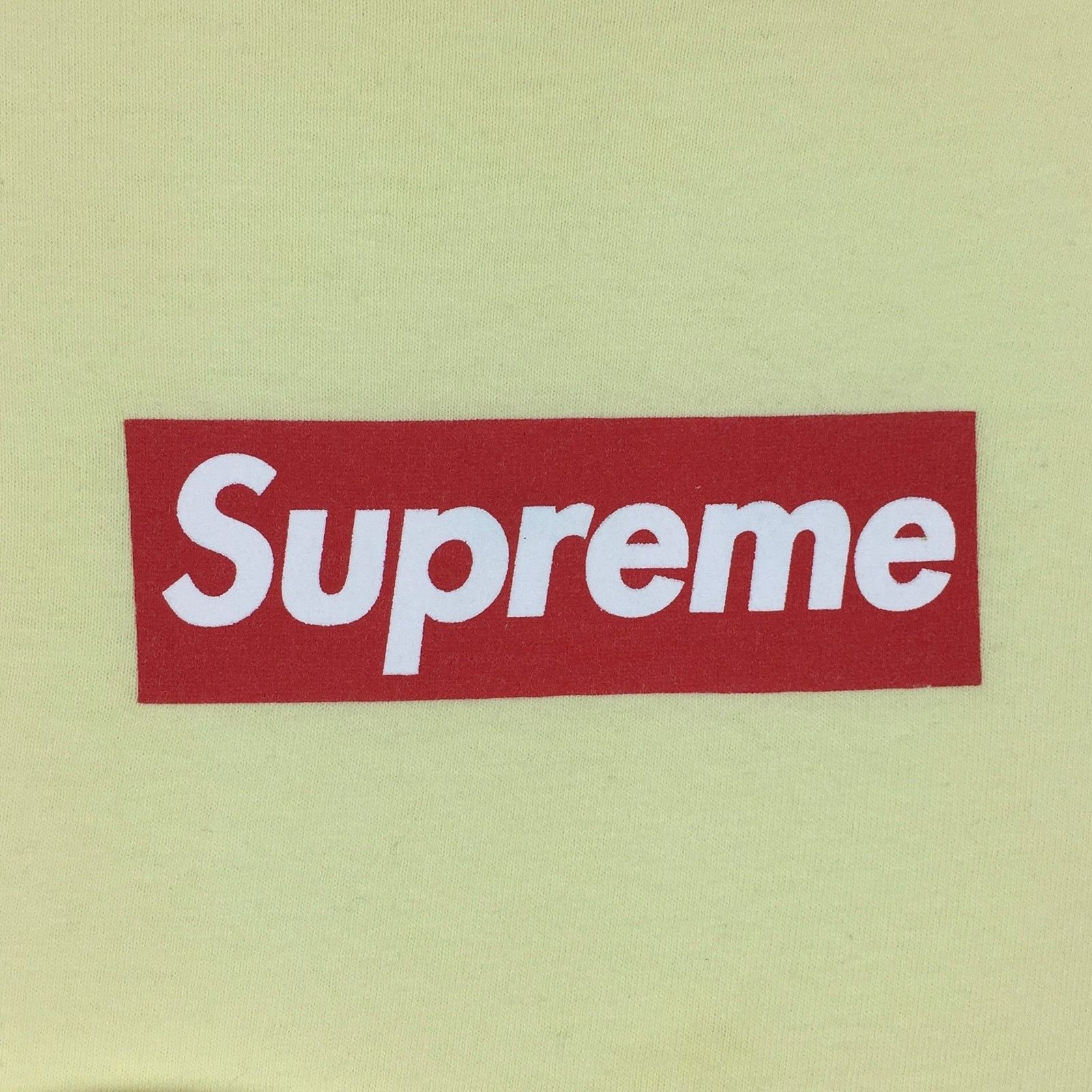 Supreme 1999 Supreme Red Lemon Box Logo Tee Size US L / EU 52-54 / 3 - 3 Thumbnail