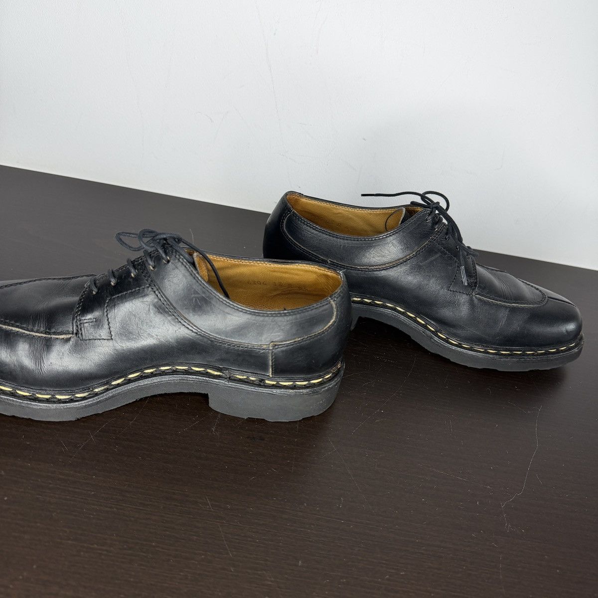 Paraboot Women’s Paraboot Shoes Boots Black Leather Size US 6.5 / IT 36.5 - 8 Thumbnail