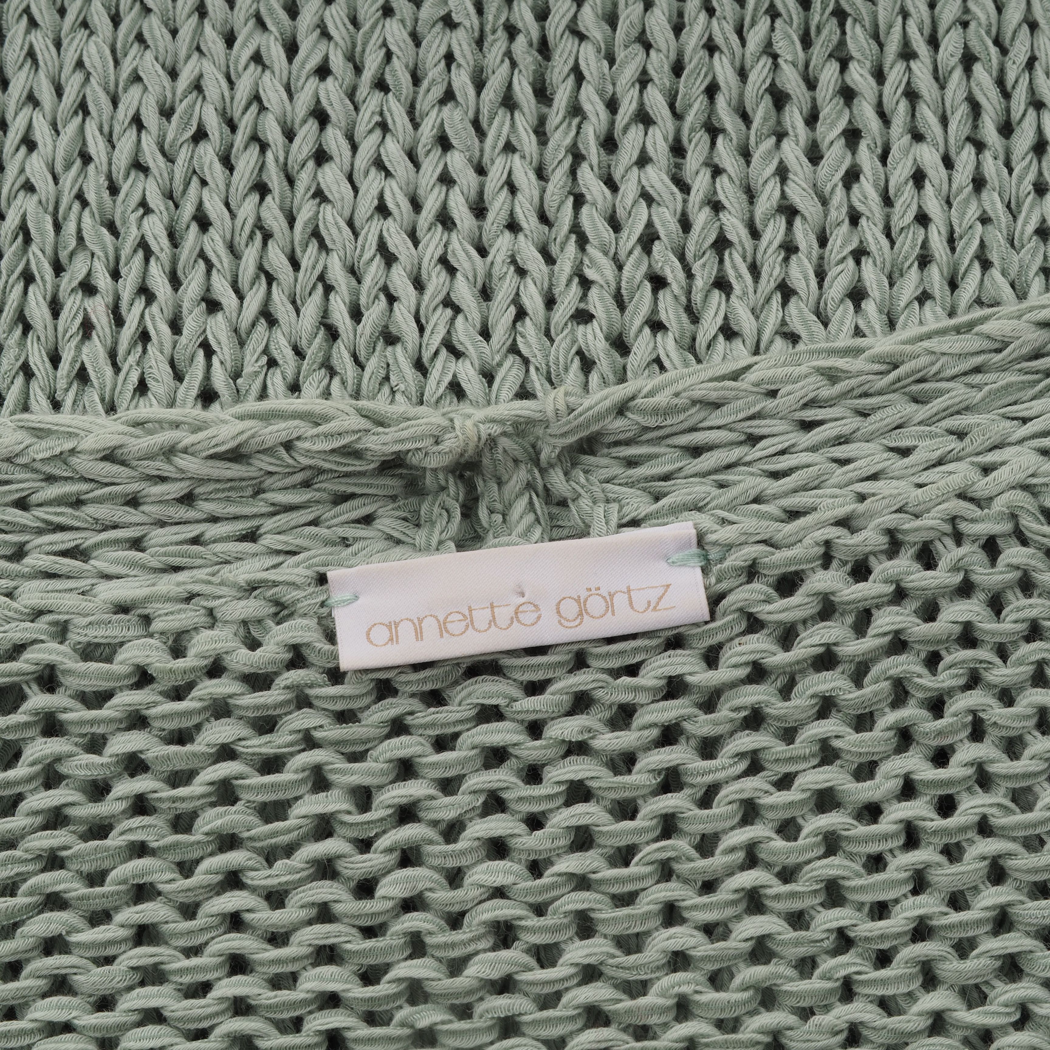 Annette Gortz Women Mint Green Knit Sweater Pullover Top