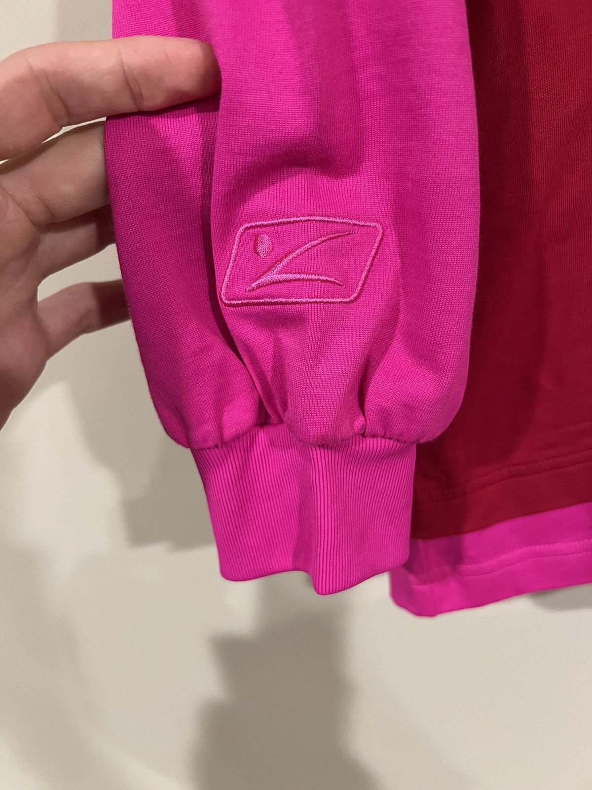 Balenciaga Your Logo Here Layered Tee Hybrid Hoodie Size US XXS / EU 40 - 5 Thumbnail