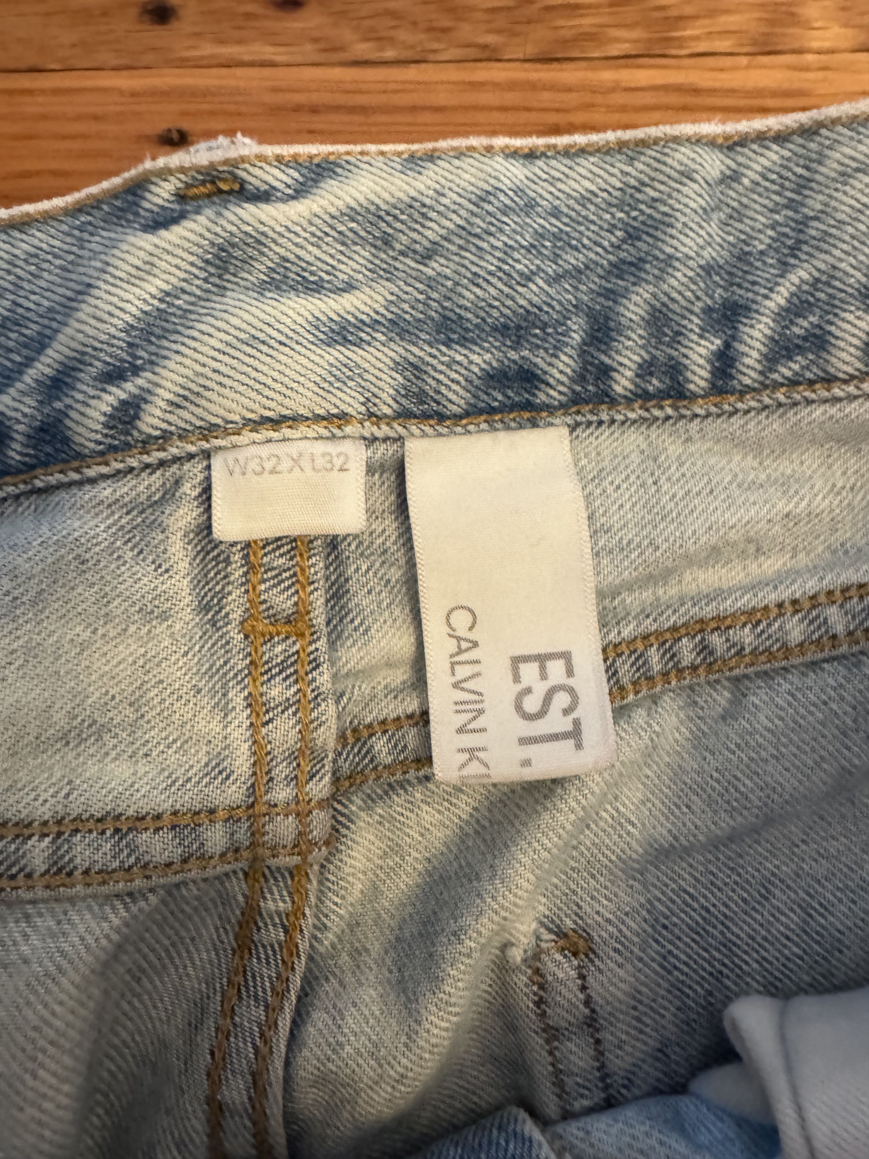 Calvin Klein 205W39NYC Calvin Kelin 205W39NYC Raf Simons Stonewash Jeans Size US 32 / EU 48 - 10 Thumbnail