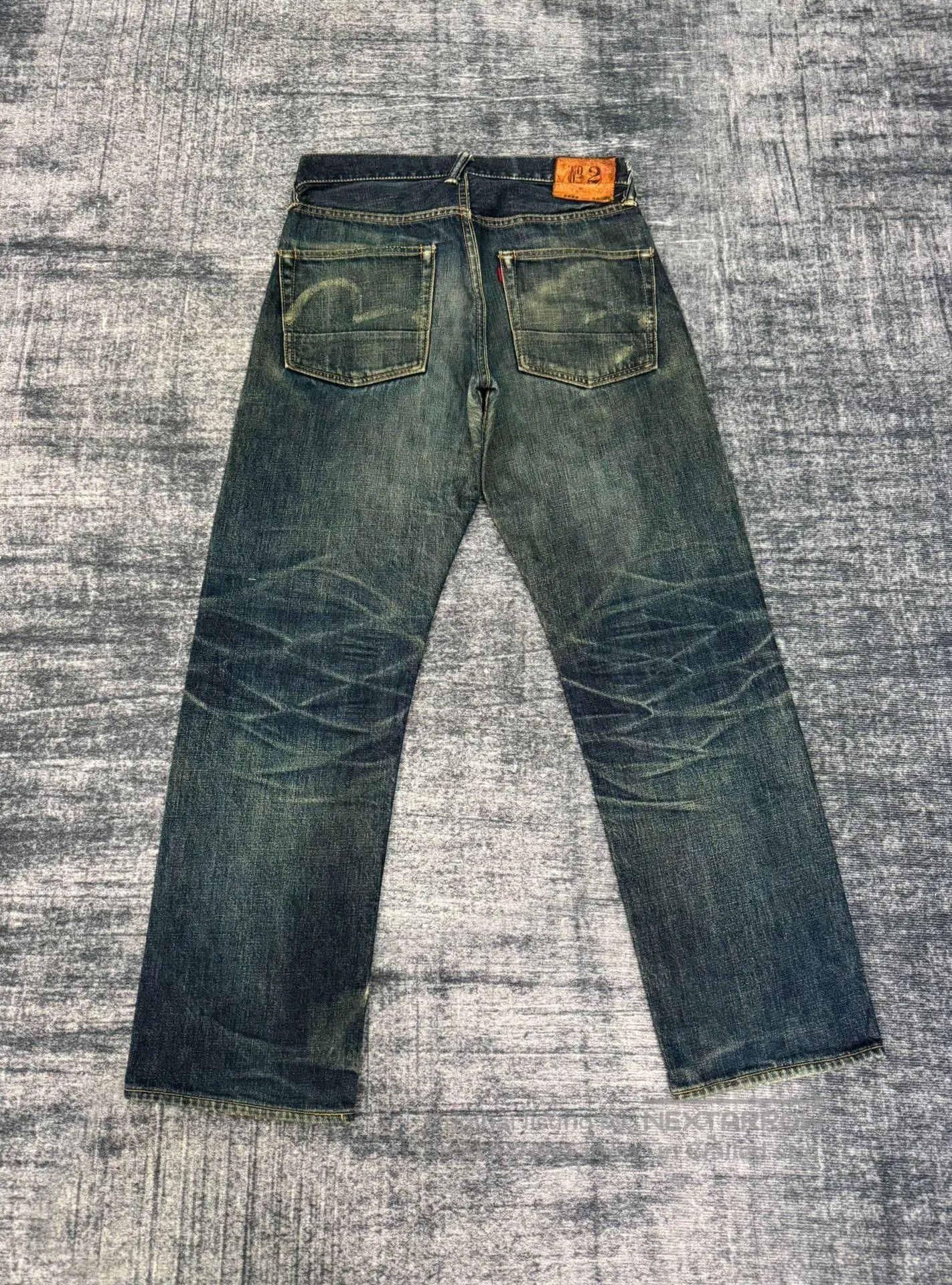 Evisu Vintage Evisu No.2 Washed Blue Jeans. Size US 31 - 6 Thumbnail