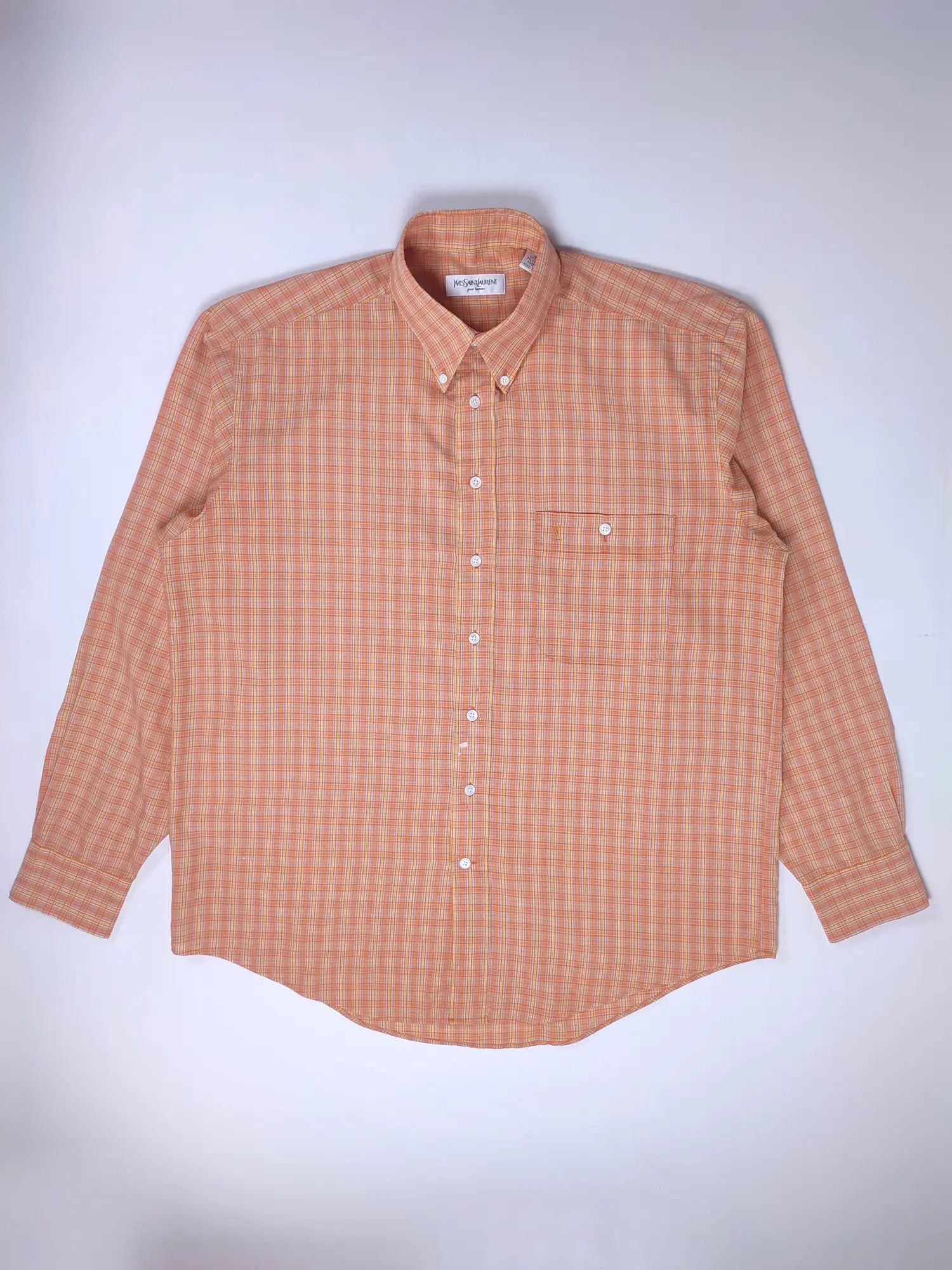Yves Saint Laurent YSL vintage paint shirt Size US L / EU 52-54 / 3 - 4 Thumbnail