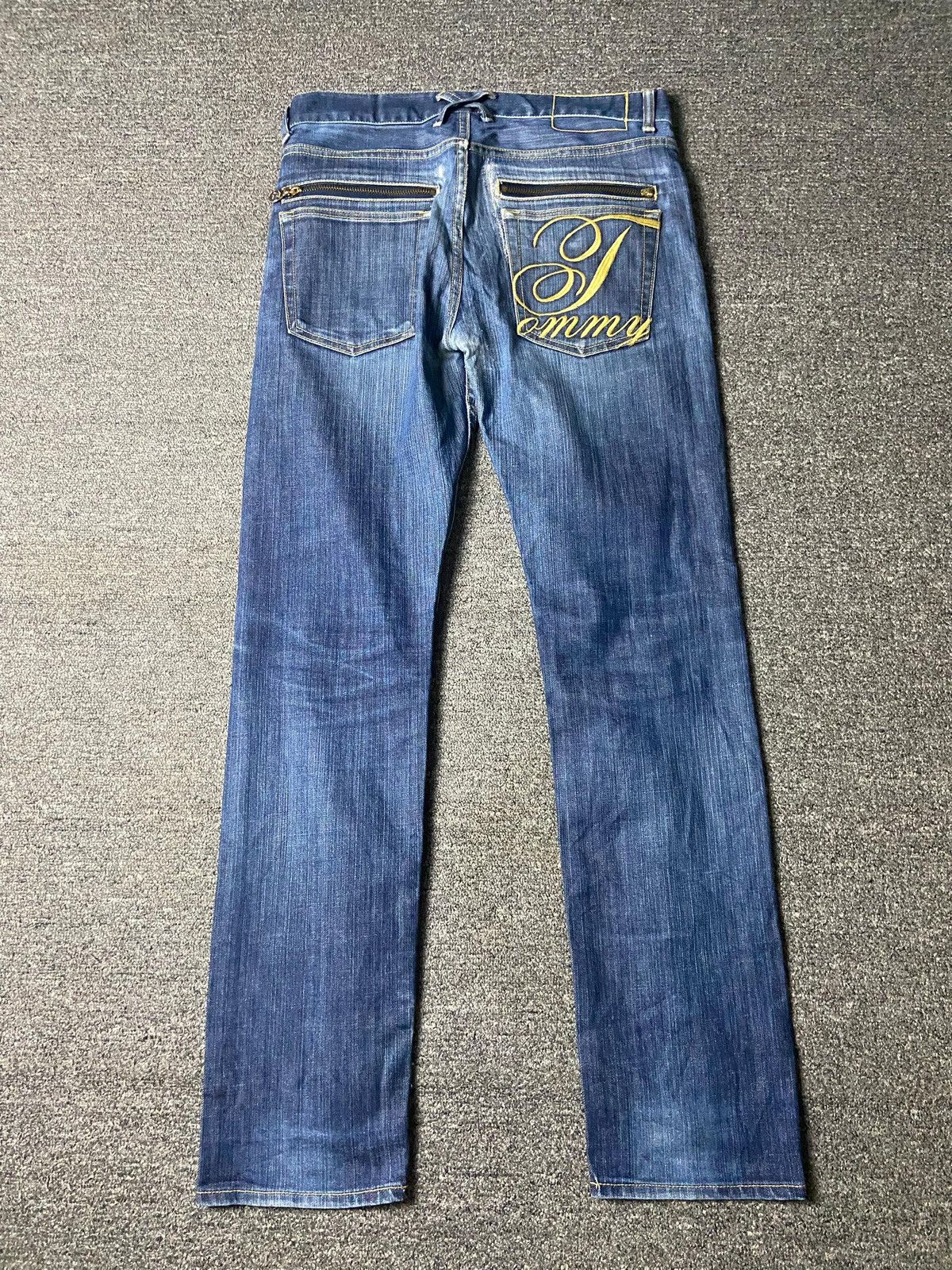Tommy Jeans TOMMY Japanese Brand Slim Cut Jeans (138) Size US 33 - 2 Thumbnail