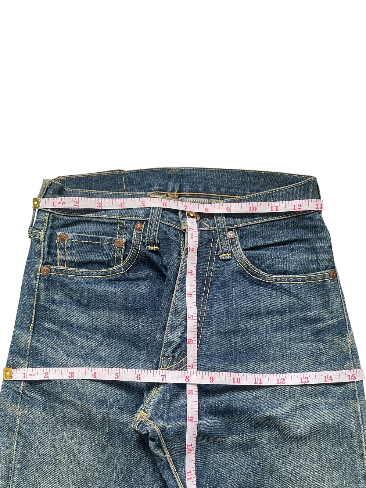 Japanese Brand Vintage Japanese Brand Mud Wash Flare Bell Bottom Jeans Size US 26 / EU 42 - 10 Thumbnail