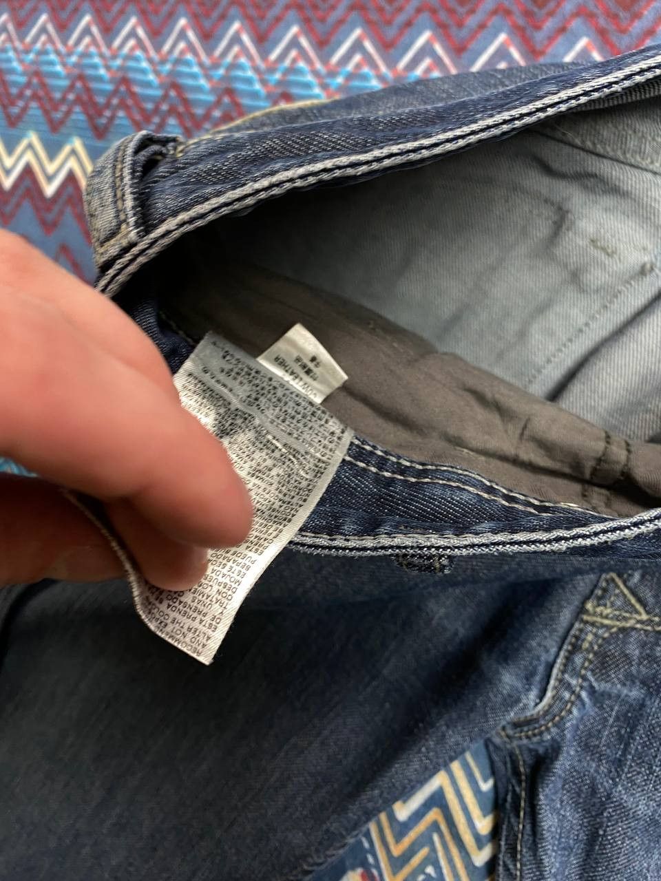 Diesel × Jean Vintage Diesel POIAK Industry Faded Jeans Pants Denim Size US 31 - 3 Thumbnail