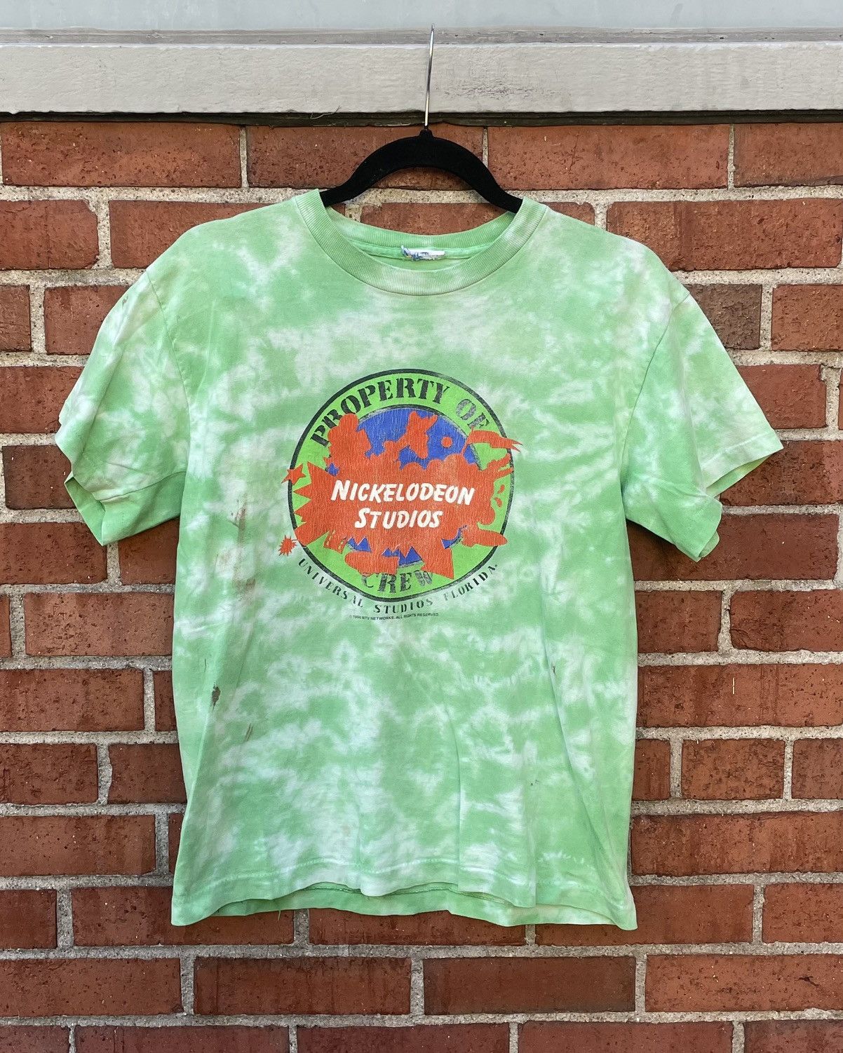 Universal Studios Property of Nickelodeon Studios Universal 1990 TShirt Size US M / EU 48-50 / 2 - 1 Thumbnail