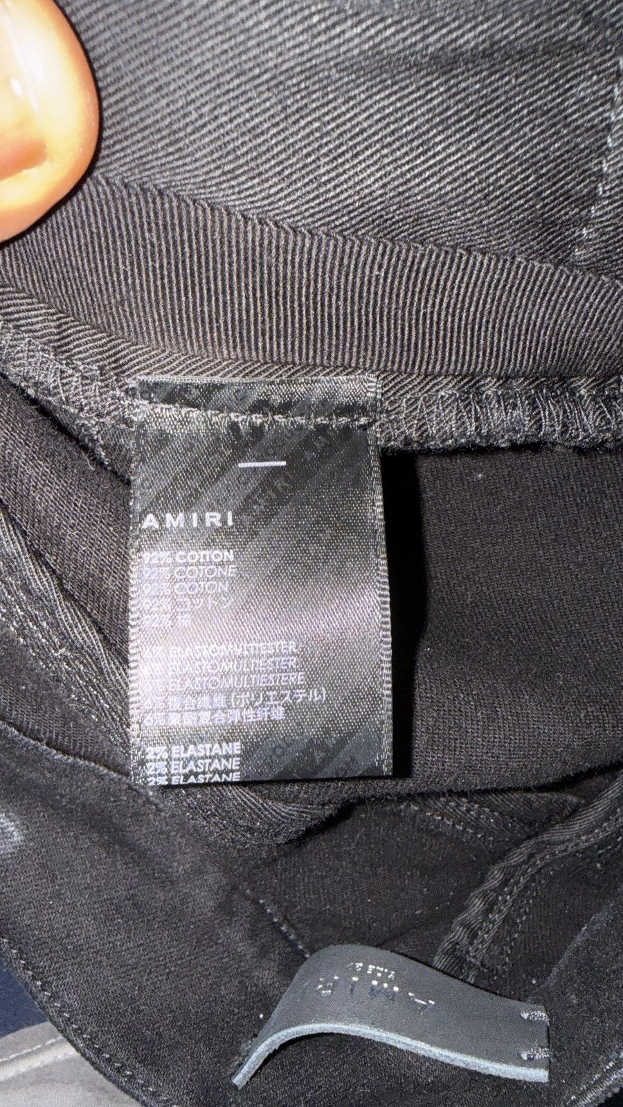 Amiri Amiri black stack jeans Size US 29 - 5 Thumbnail