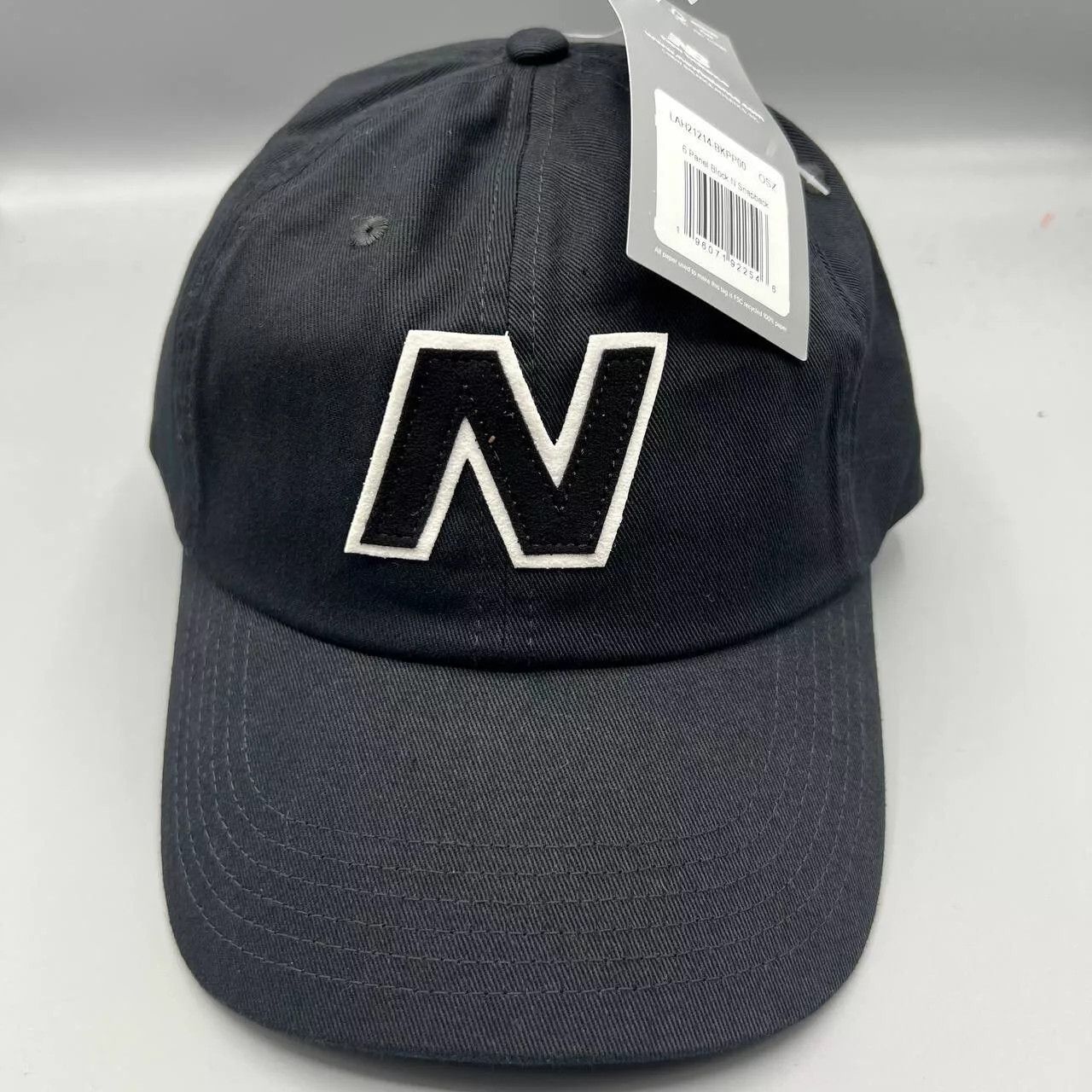 New Balance New Balance Logo Hat Men Black Snap Back Cap New Size ONE SIZE - 1 Thumbnail