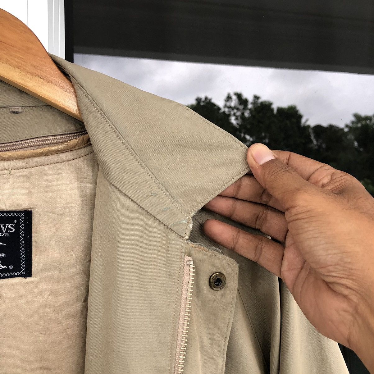 Burberry Vintage Burberrys Lined Novacheck THRASHED Coat Jacket Size US M / EU 48-50 / 2 - 16 Thumbnail