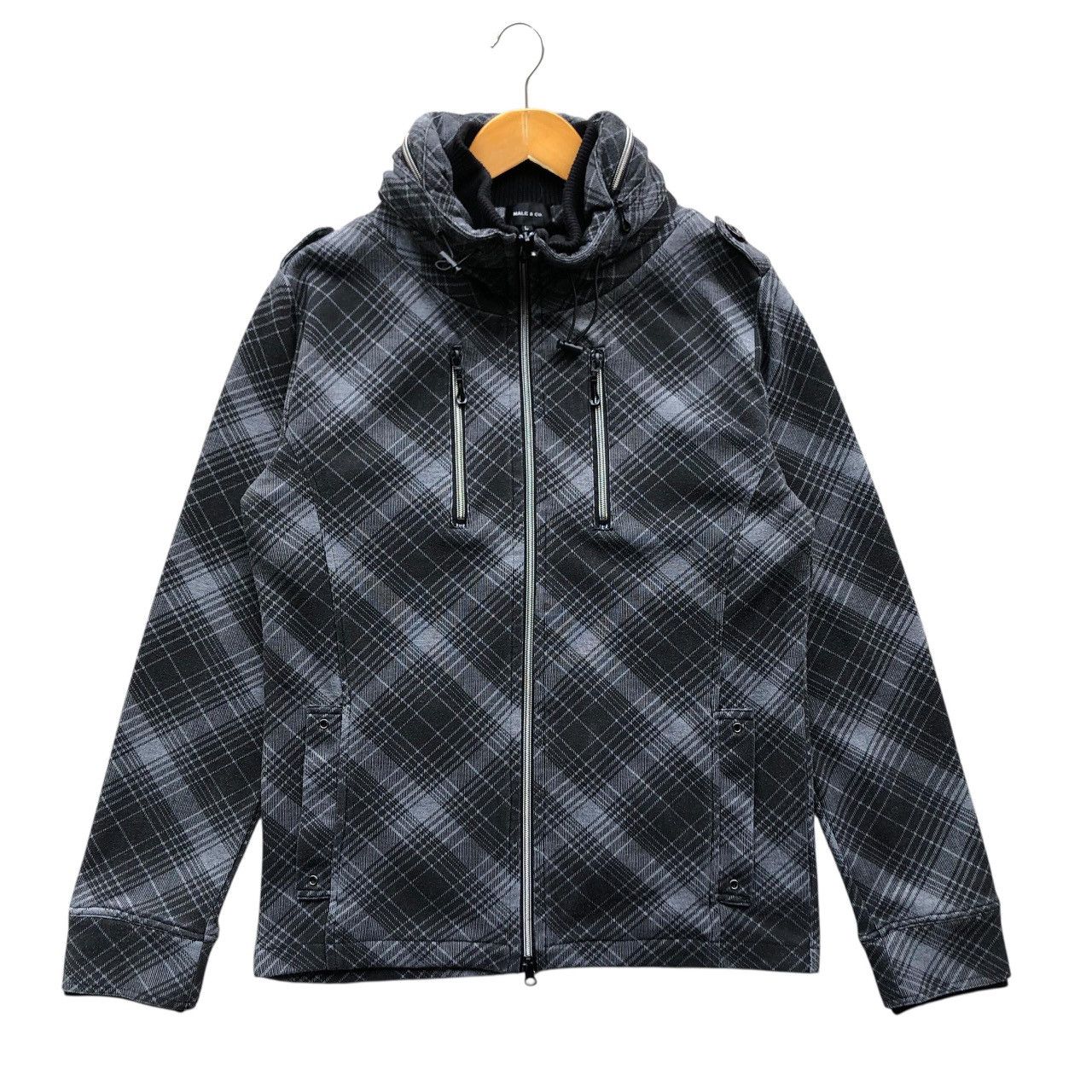 Tornado Mart 💥2000s japanese MALE & CO hooded jacket Size US L / EU 52-54 / 3 - 1 Thumbnail