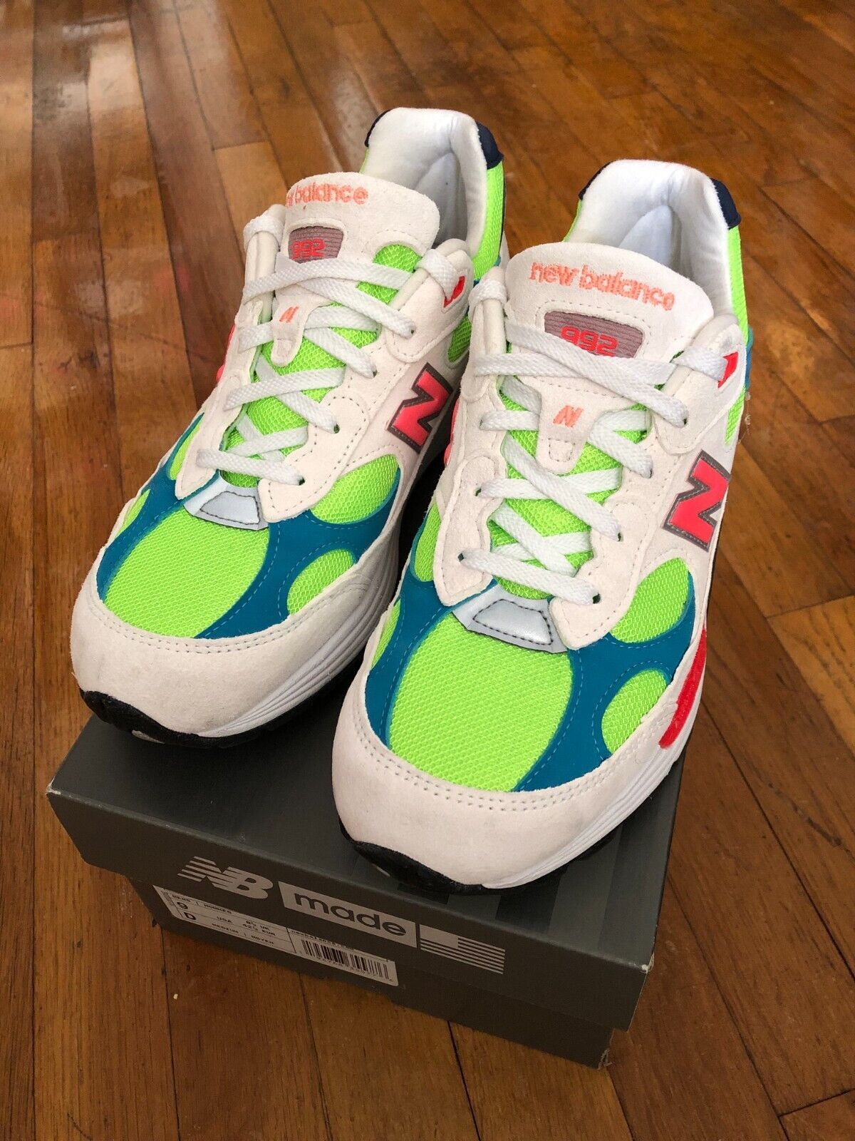 New Balance *USED* New Balance 992 Made in USA M992DA sz 9 Size US 9 / EU 42 - 4 Thumbnail