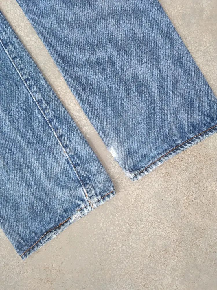 Levi's Vintage Levi's 501 Distressed Jeans 30x30 Size US 30 / EU 46 - 4 Thumbnail