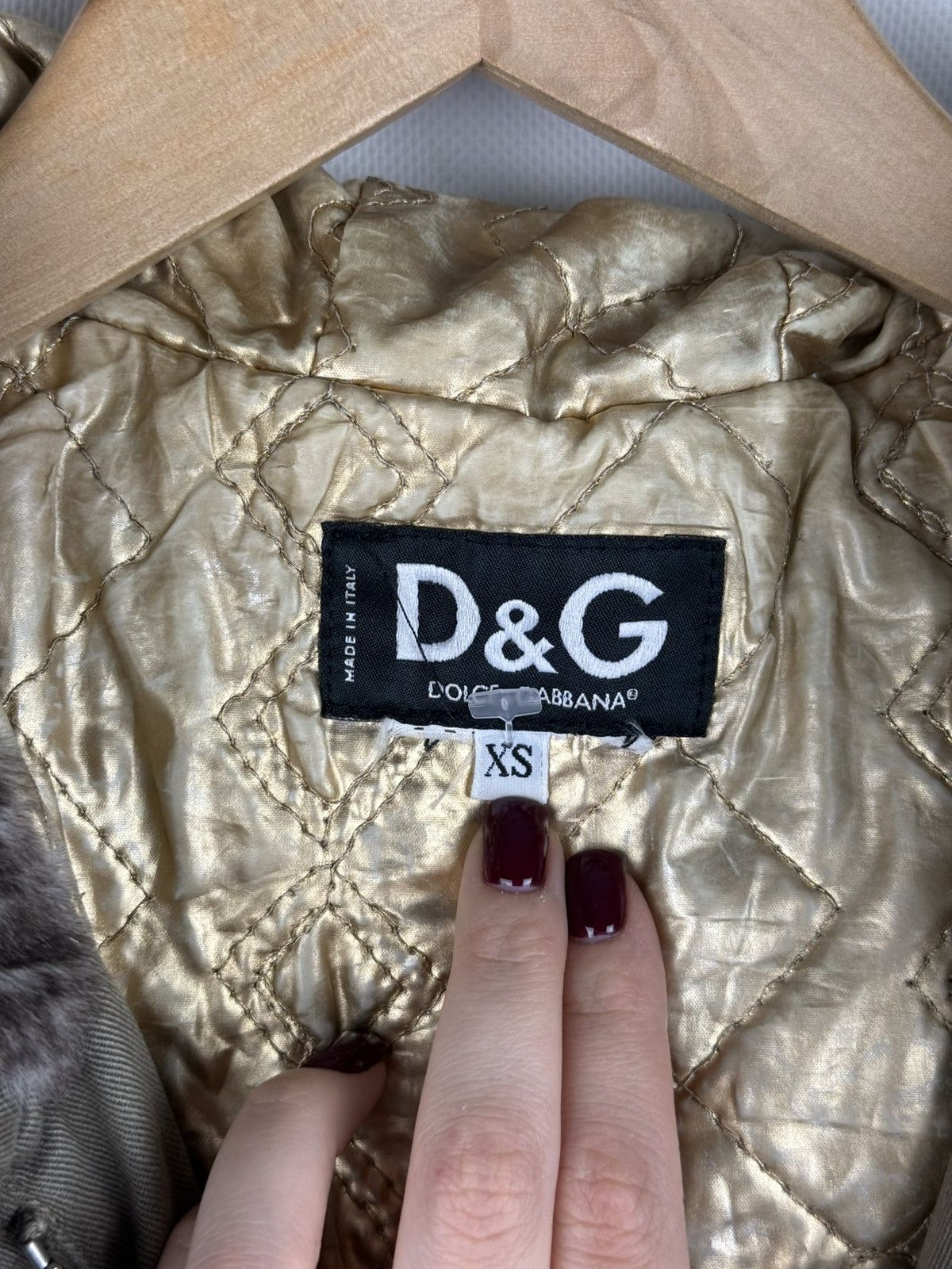Dolce & Gabbana Dolce & Gabbana Vintage Military Style Hooded Parka Jacket Size XS / US 0-2 / IT 36-38 - 20 Thumbnail