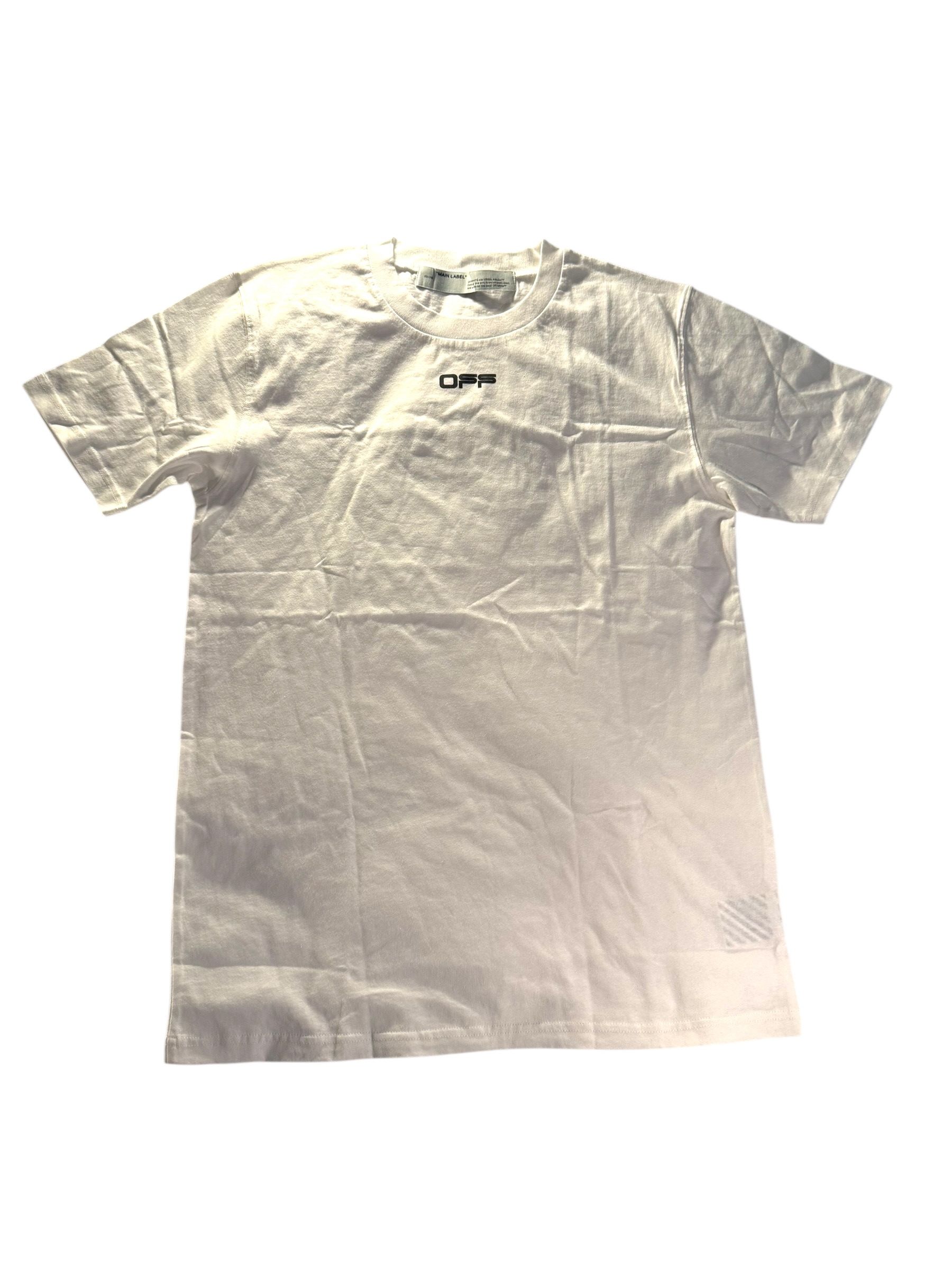 Off-White Off-White White Graphic T-Shirt for Men Size US L / EU 52-54 / 3 - 1 Thumbnail