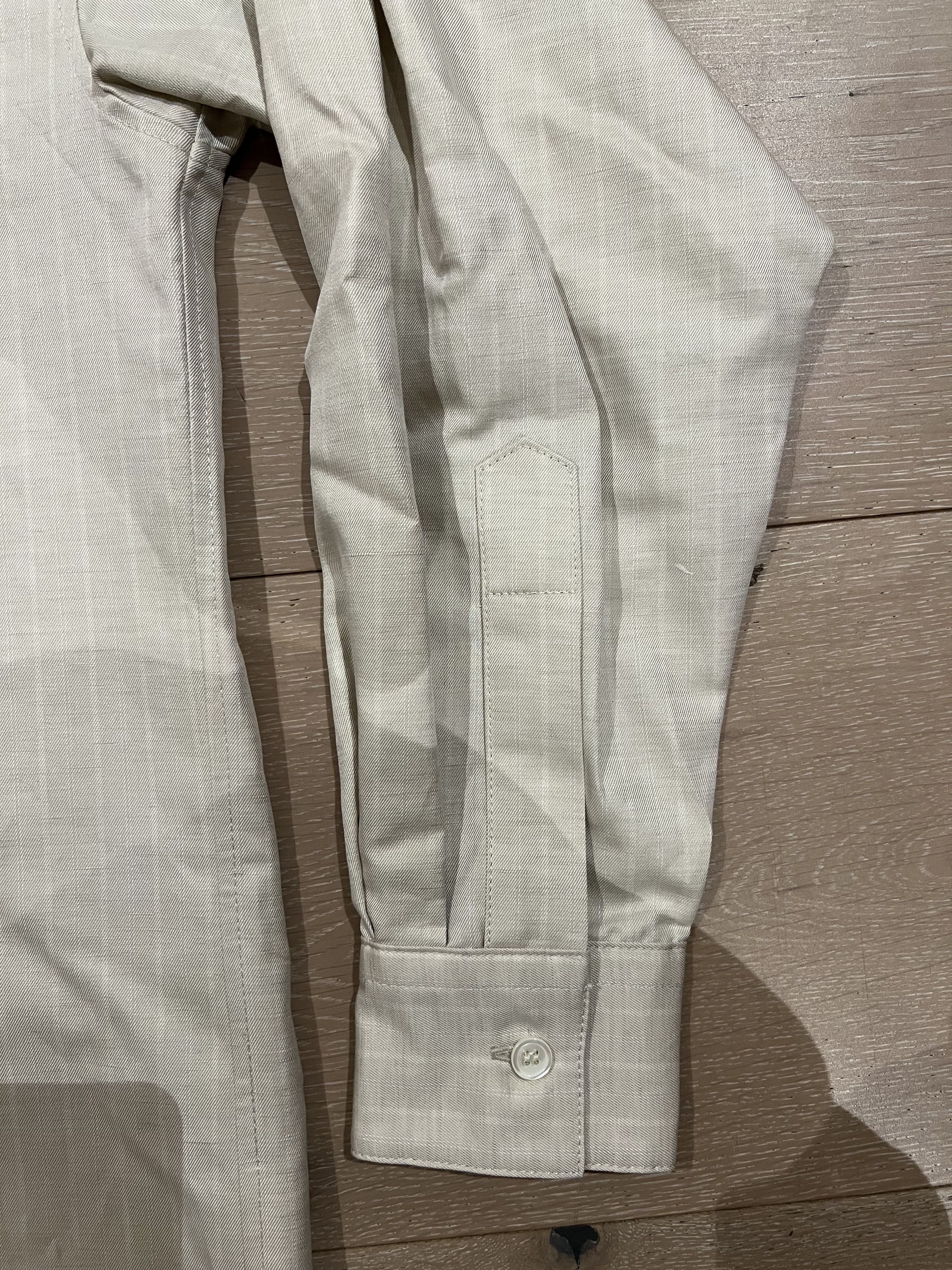 Colbo 💚 1/24 Colbo NYC Banaras Shirt Warm Gray Stripe Small NEW Size US S / EU 44-46 / 1 - 13 Thumbnail