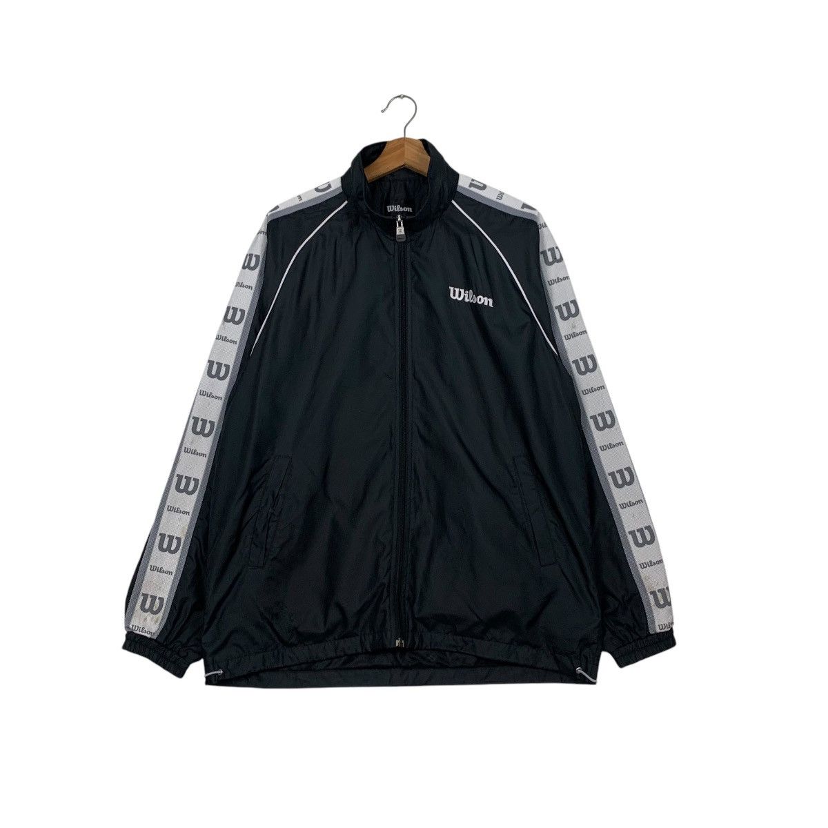 Wilson WILSON Embroidery Logo & Side Tape Logo Jacket #2359-C106 Size US L / EU 52-54 / 3 - 1 Thumbnail