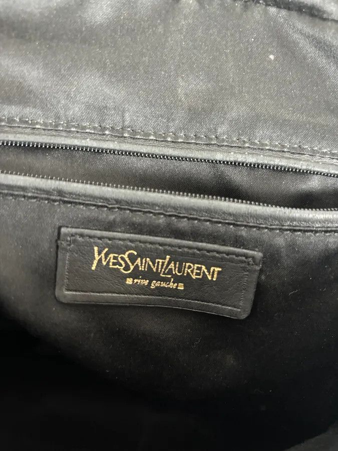 Yves Saint Laurent FW2010 Yves Saint Laurent Black Leather Muse Tote Bag Large Size ONE SIZE - 11 Thumbnail