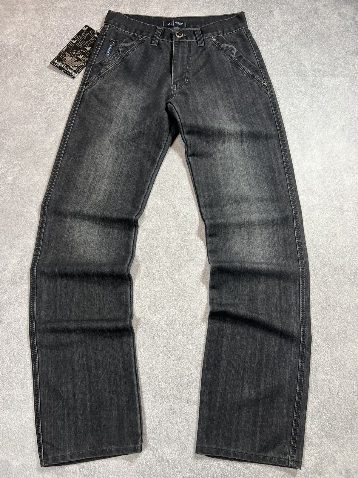 Hysteric Glamour 🔥VTG JUNYA RICK OWENS STYLE DISTRESSED HYPE Y2K JEANS Size US 31 - 9 Thumbnail
