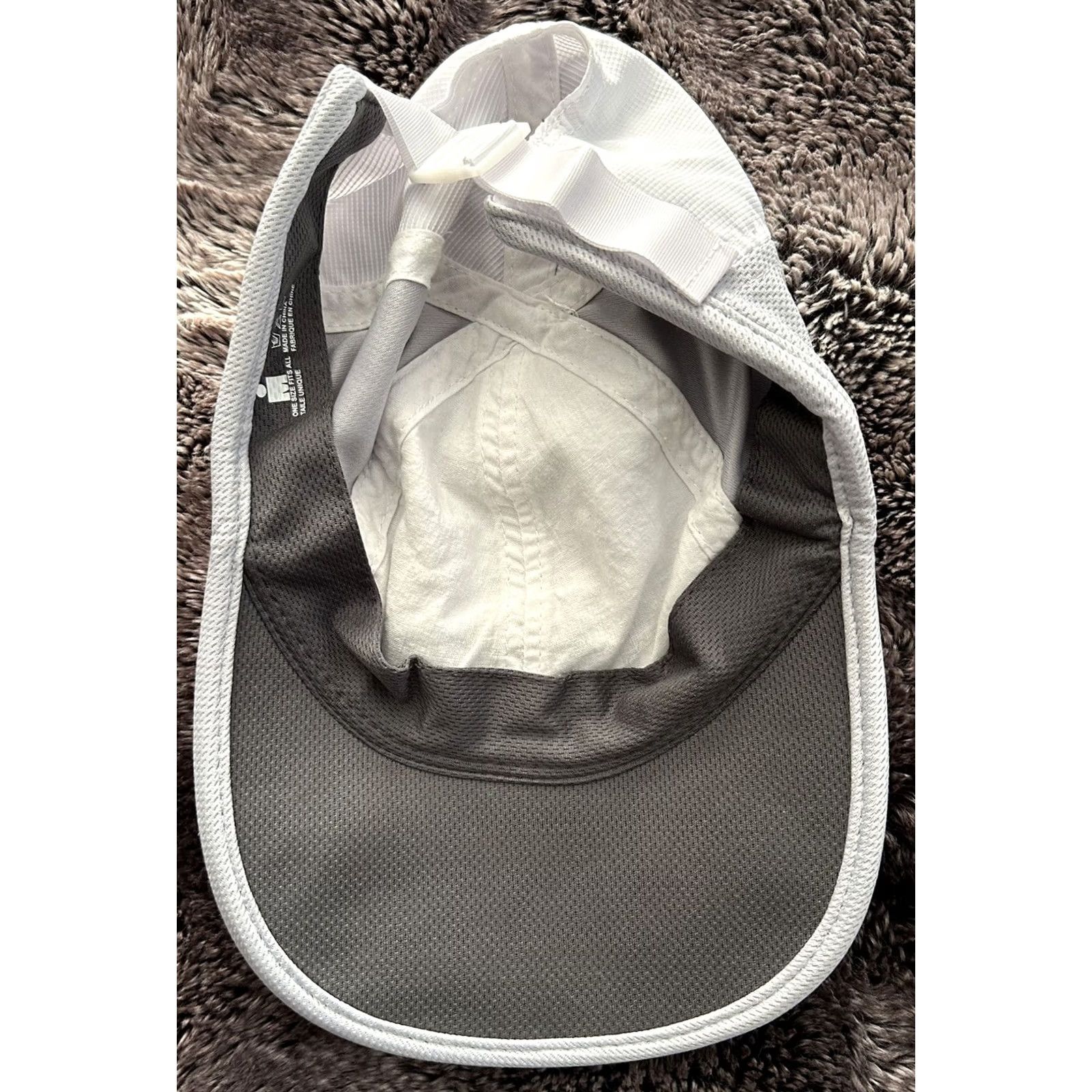 Ford Ironman Ford Finisher Hat Coeur d'Alene Idaho White Headsweats Men Adjustable Size White Hat Size ONE SIZE - 6 Thumbnail