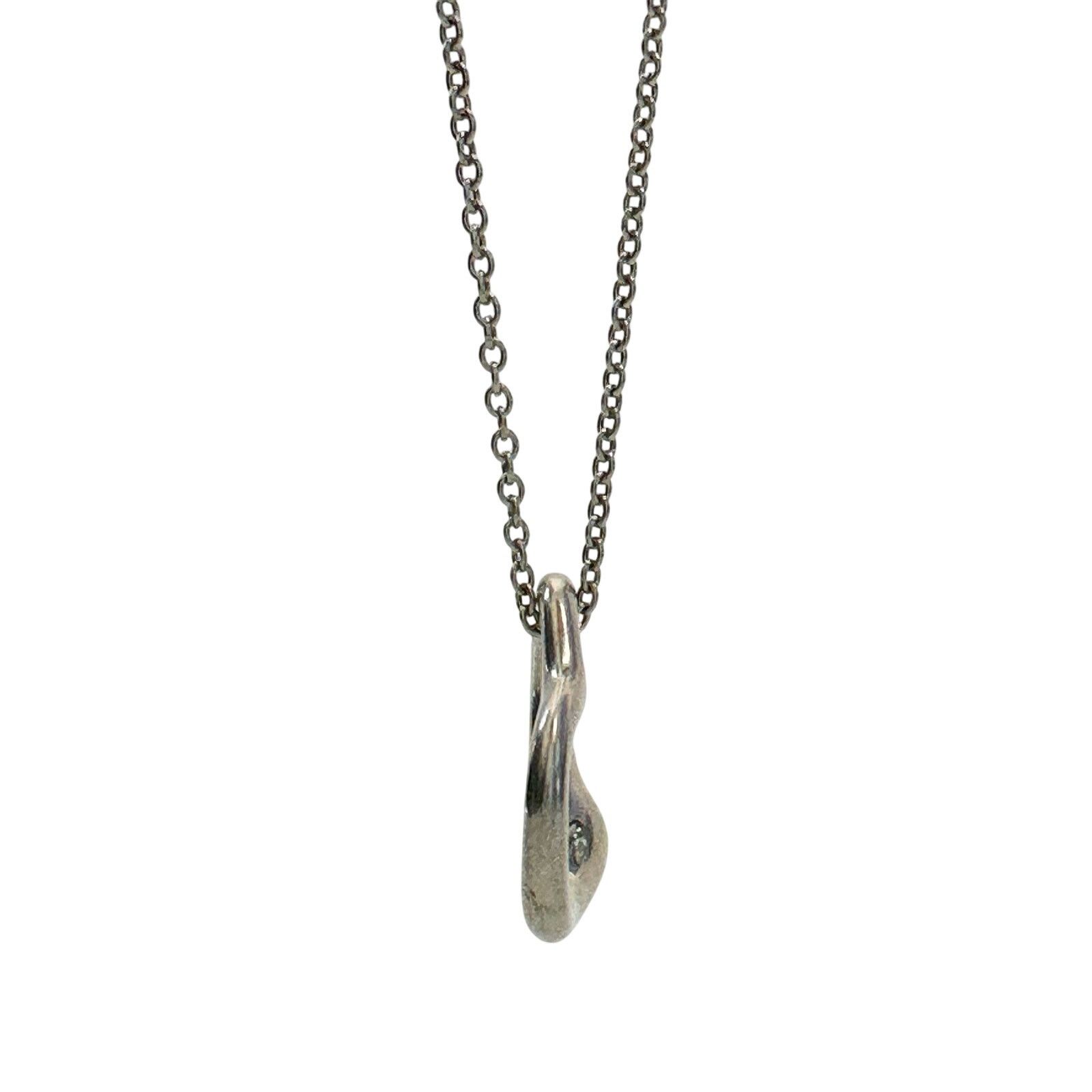 Tiffany & Co. Tiffany & Co. Elsa Peretti Small Open Heart Necklace Size ONE SIZE - 4 Thumbnail