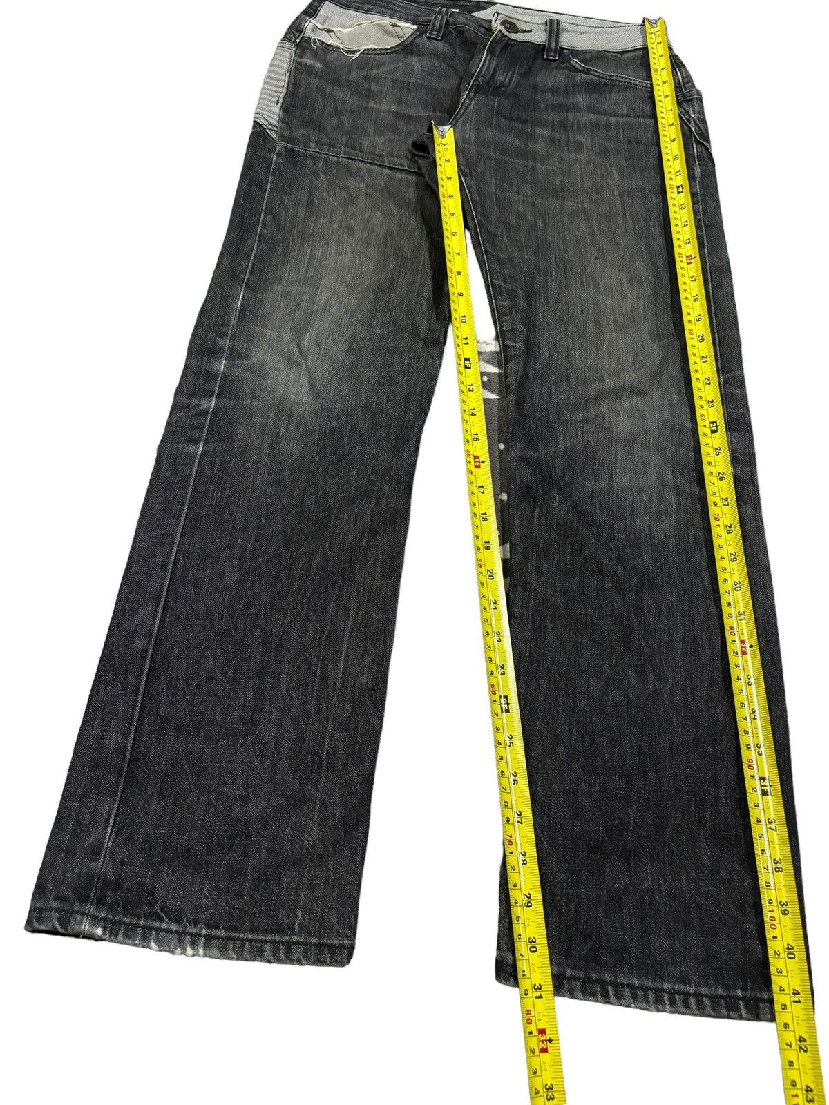 Volcom Vintage Volcom Selvedge Faded Regular Straight Ripped Jeans Size US 32 / EU 48 - 17 Thumbnail