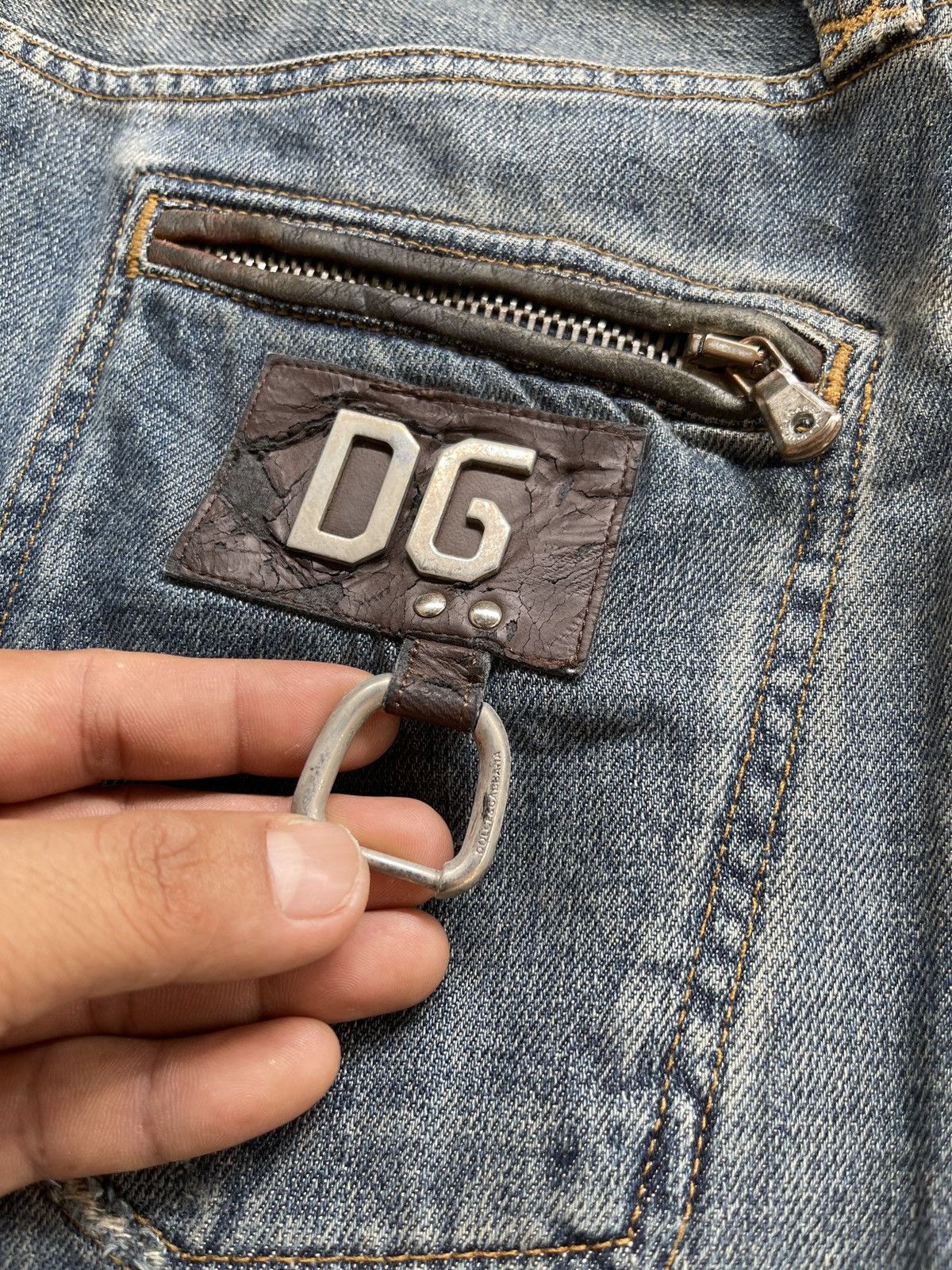 Dolce & Gabbana Last Drop🔥Rare🔥Dolce & Gabbana 14 Classic Distressed Jeans Size US 35 - 3 Thumbnail