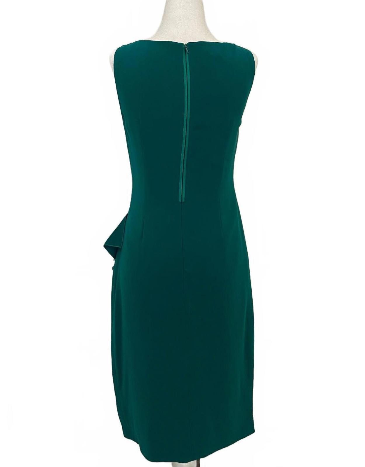 Other COAST CARE Vintage Midi Dress with Ruffles in Jade (US 8) Size M / US 6-8 / IT 42-44 - 5 Thumbnail