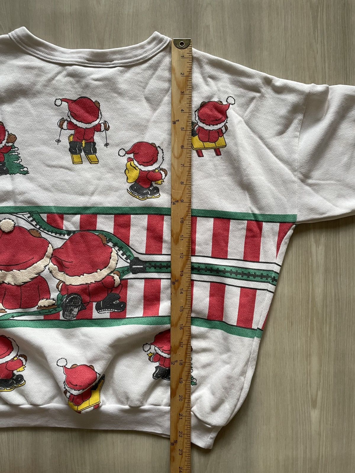 Vintage Vintage Christmas Winter Bears Sweater Double Side Sz M Size M / US 6-8 / IT 42-44 - 9 Thumbnail