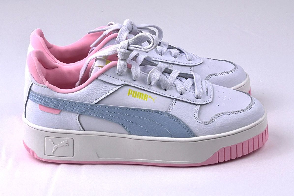 Puma Puma Carina Street Sneakers White Pink Women’s 7.5 New Size US 7.5 / IT 37.5 - 2 Thumbnail