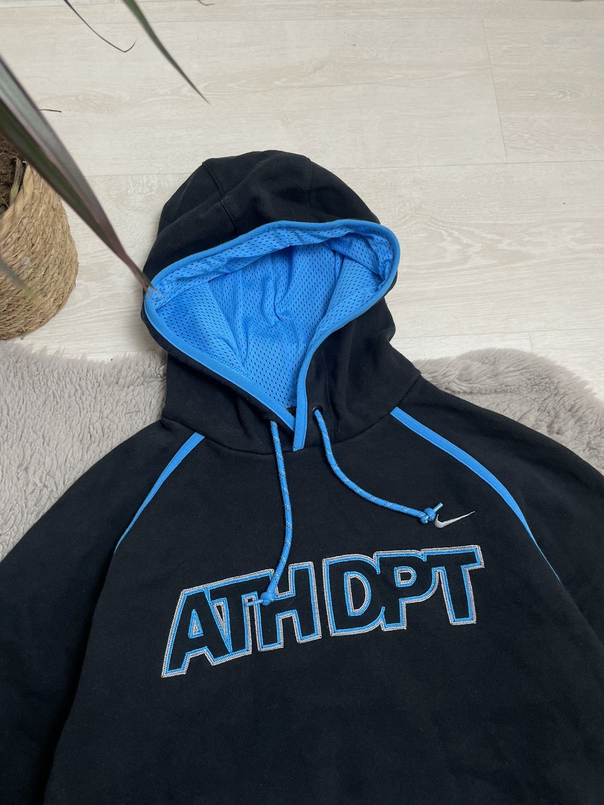 Nike × Vintage Nike Vintage 90’s Oversized Hooded Big Center Logo Y2K Size US M / EU 48-50 / 2 - 2 Thumbnail