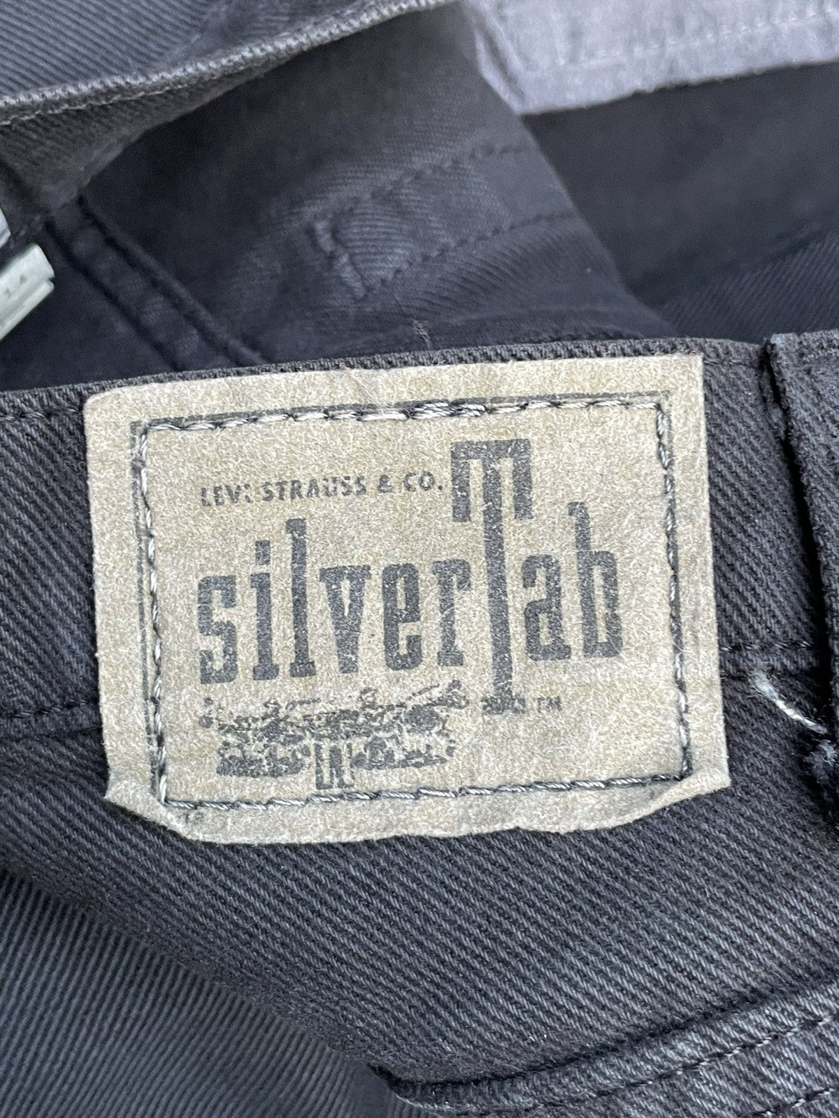 Levi's Vintage Rare Black Levis Silver tab Baggy Size US 34 / EU 50 - 8 Thumbnail