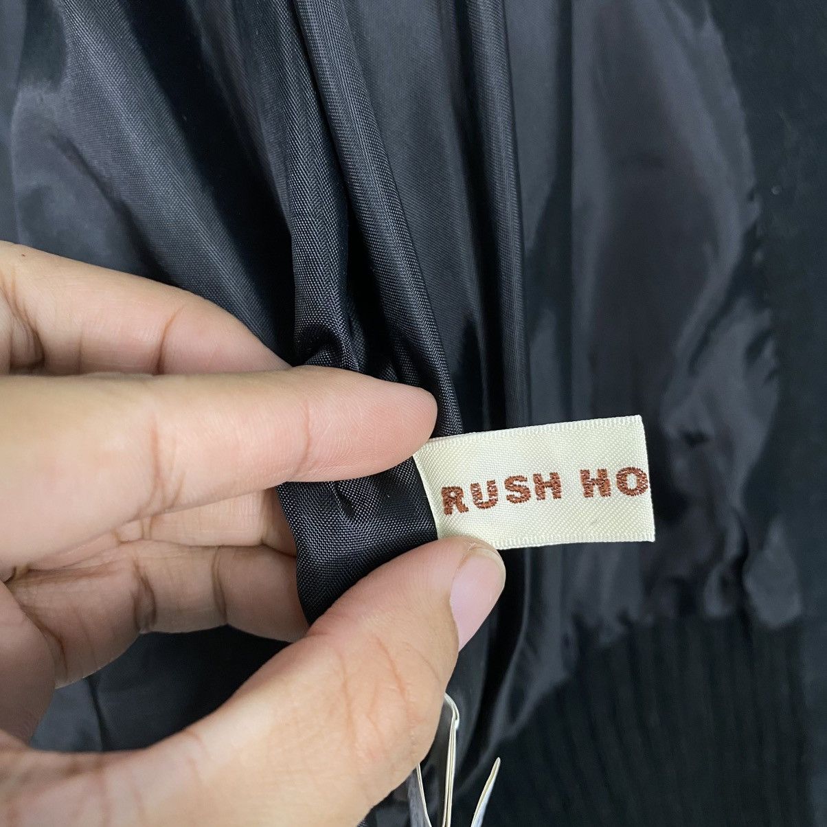 Japanese Brand 📌Vintage Wool Bomber Jacket Rush Hour Punk Design Size US M / EU 48-50 / 2 - 22 Thumbnail