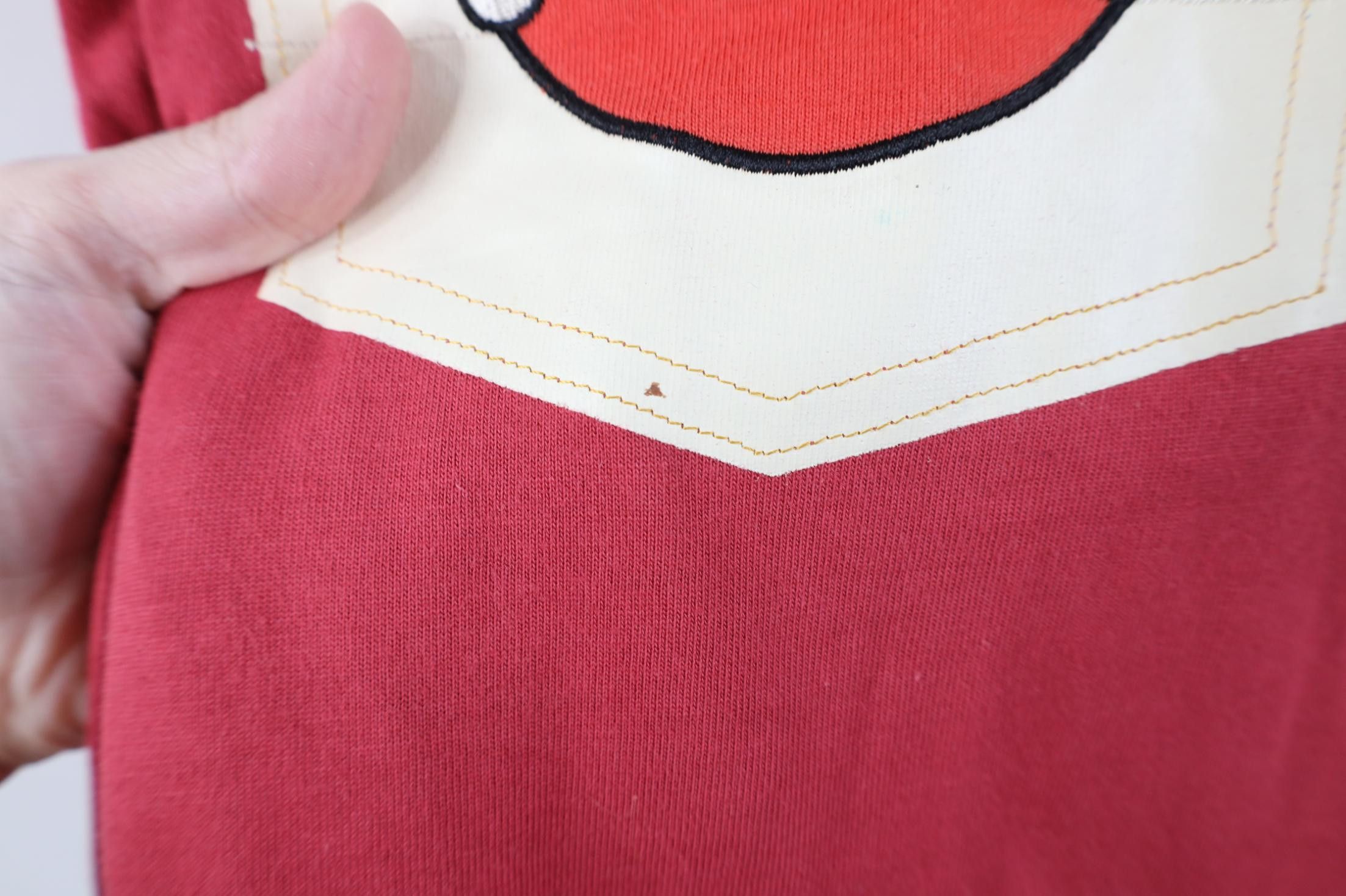 Evisu Vintage 90s EVISU Jeans Pocket Short Sleeve T-Shirt Red Size US XL / EU 56 / 4 - 6 Thumbnail