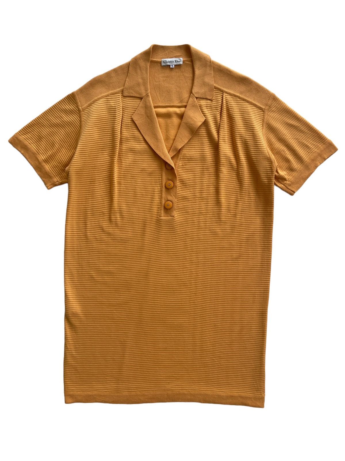 Christian Dior Monsieur Vintage Christian Dior Long Dress Knit Shirt Size M / US 6-8 / IT 42-44 - 1 Thumbnail
