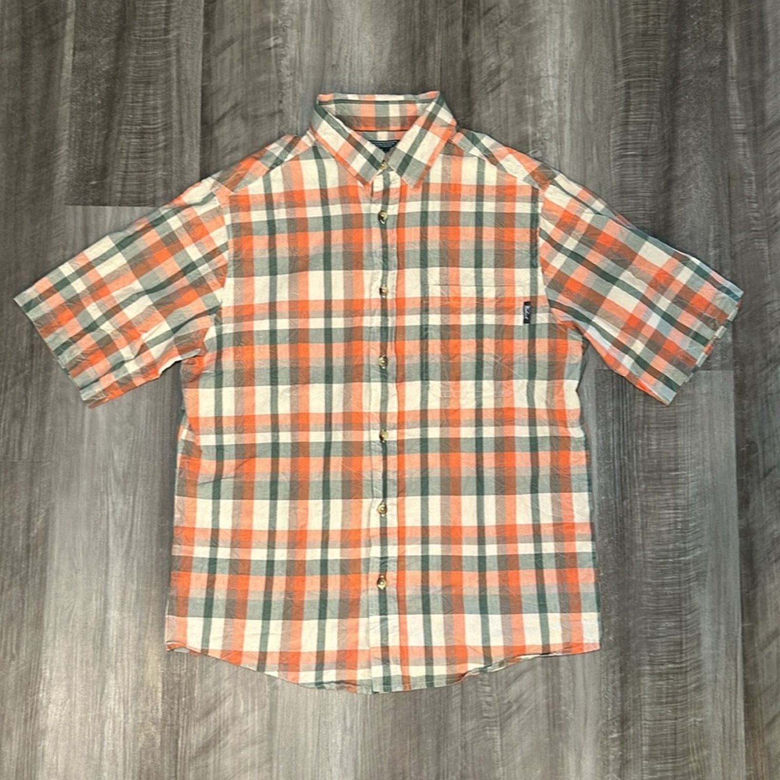 Woolrich Woolen Mills Woolrich Short Sleeve Button Down - Medium Size US M / EU 48-50 / 2 - 2 Thumbnail