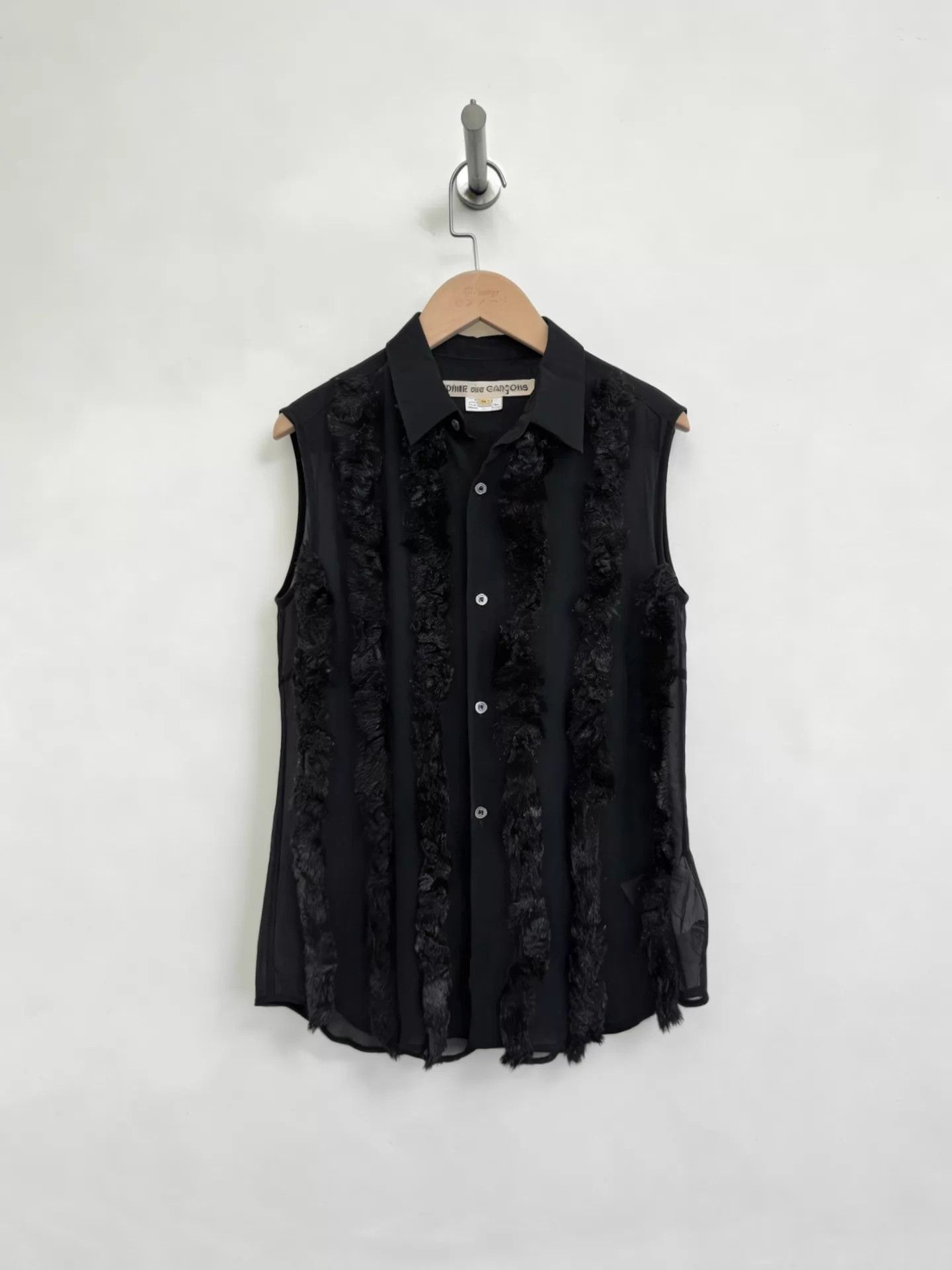 Comme des Garcons COMME des GARCONS 15SS Sheer Mesh Tank Top M Japan Size M / US 6-8 / IT 42-44 - 1 Thumbnail