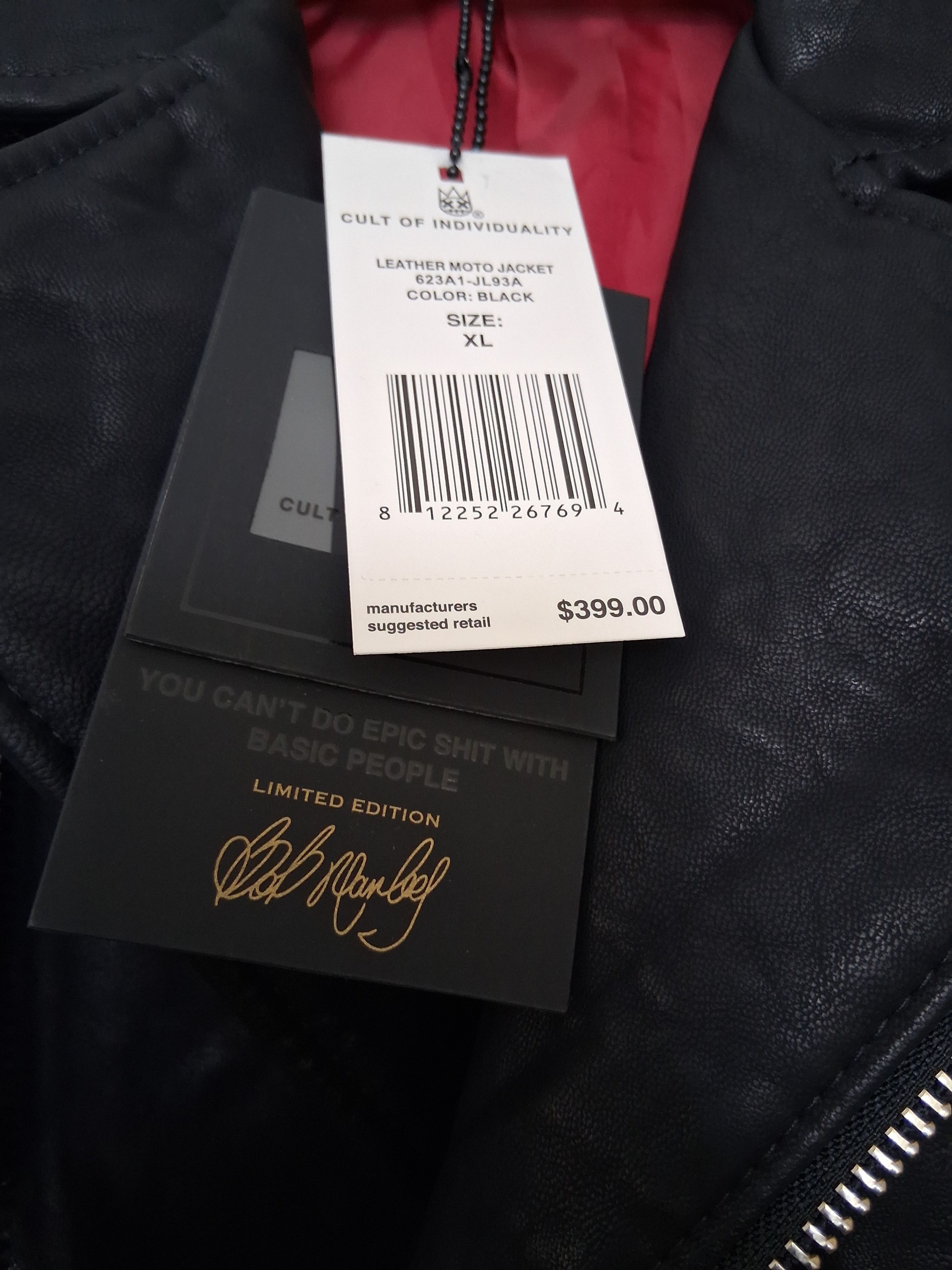 Cult Of Individuality Cult of individuality faux leather jacket sz XXL Size US XL / EU 56 / 4 - 9 Thumbnail