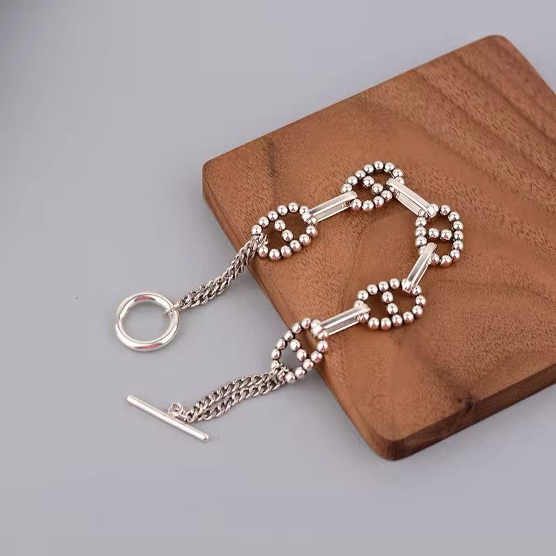 Jewelry Creative Simple Couples Hollow Bracelet Size ONE SIZE - 3 Thumbnail