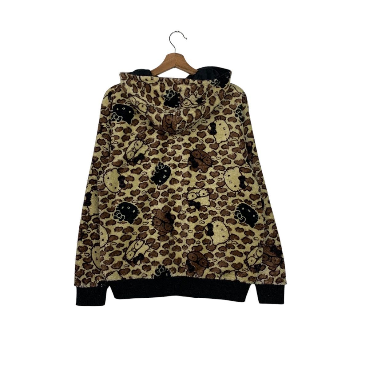 Japanese Brand HELLO KITTY Fullprint Zipper Hoodies Sweatshirt #2017-C87 Size L / US 10 / IT 46 - 7 Thumbnail