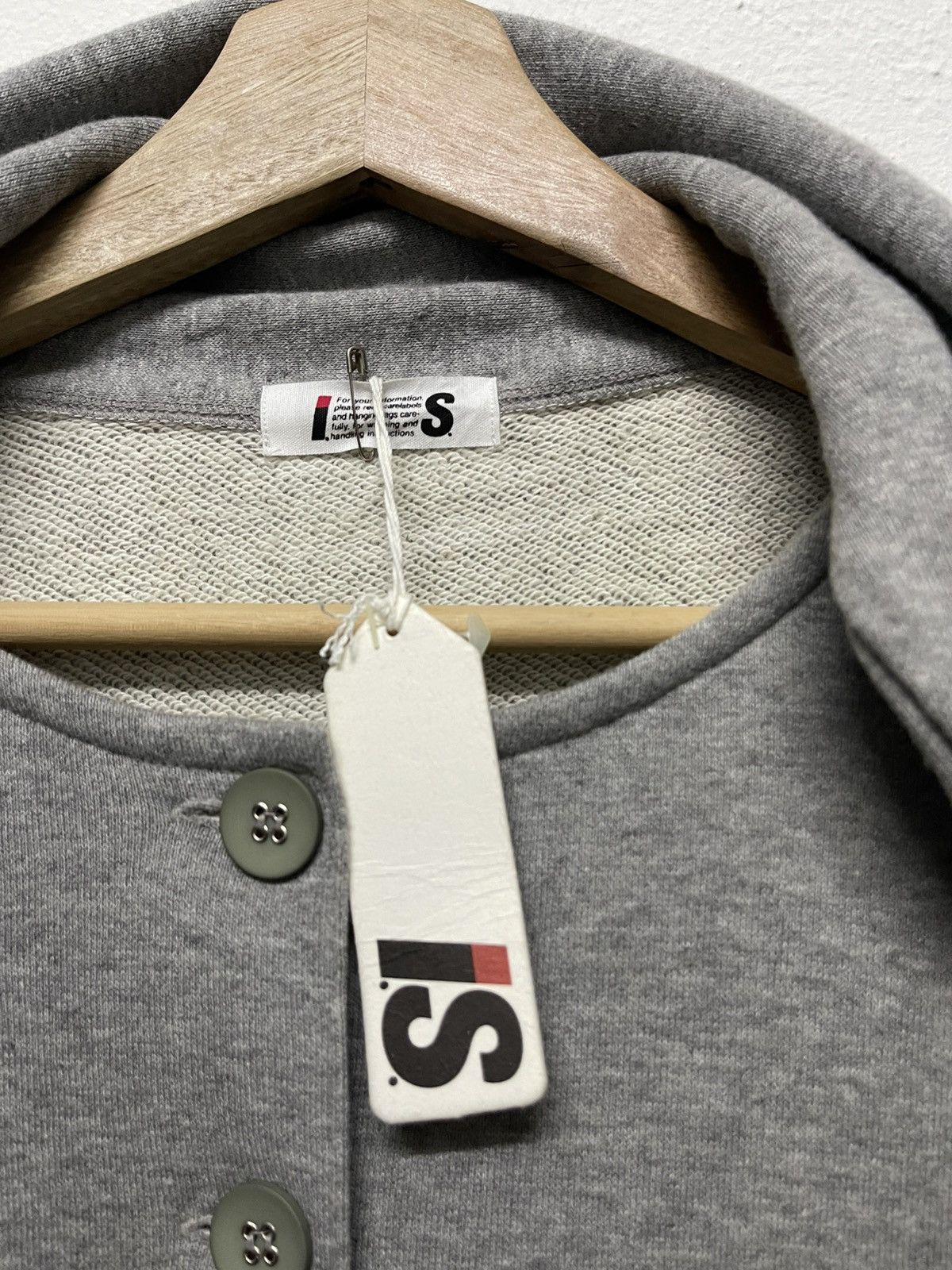 Issey Miyake × Japanese Brand × Tsumori Chisato 90s ISSEY MIYAKE DOUBLE SLEEVE BUTTON SWEATSHIRT CROPPED Size M / US 6-8 / IT 42-44 - 7 Thumbnail